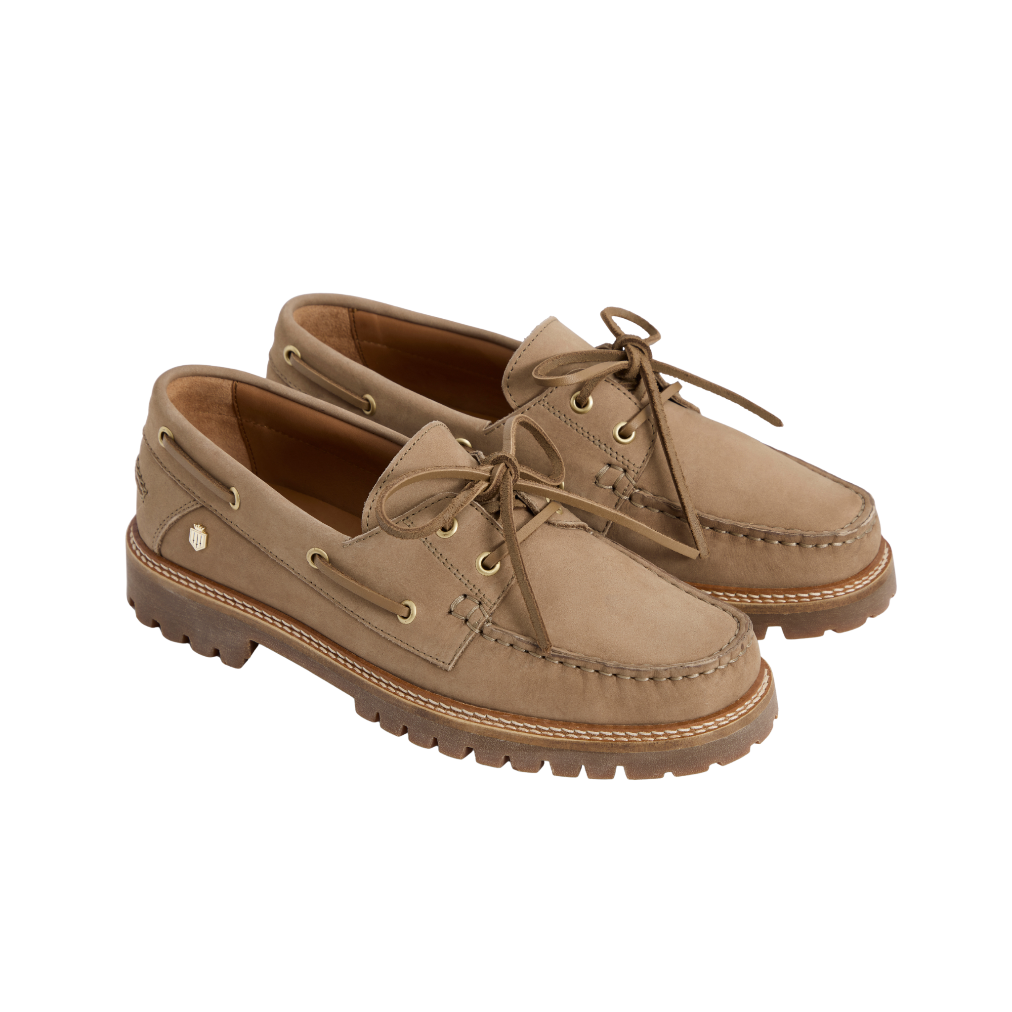 Aldeburgh Deck Shoe Fawn Nubuck