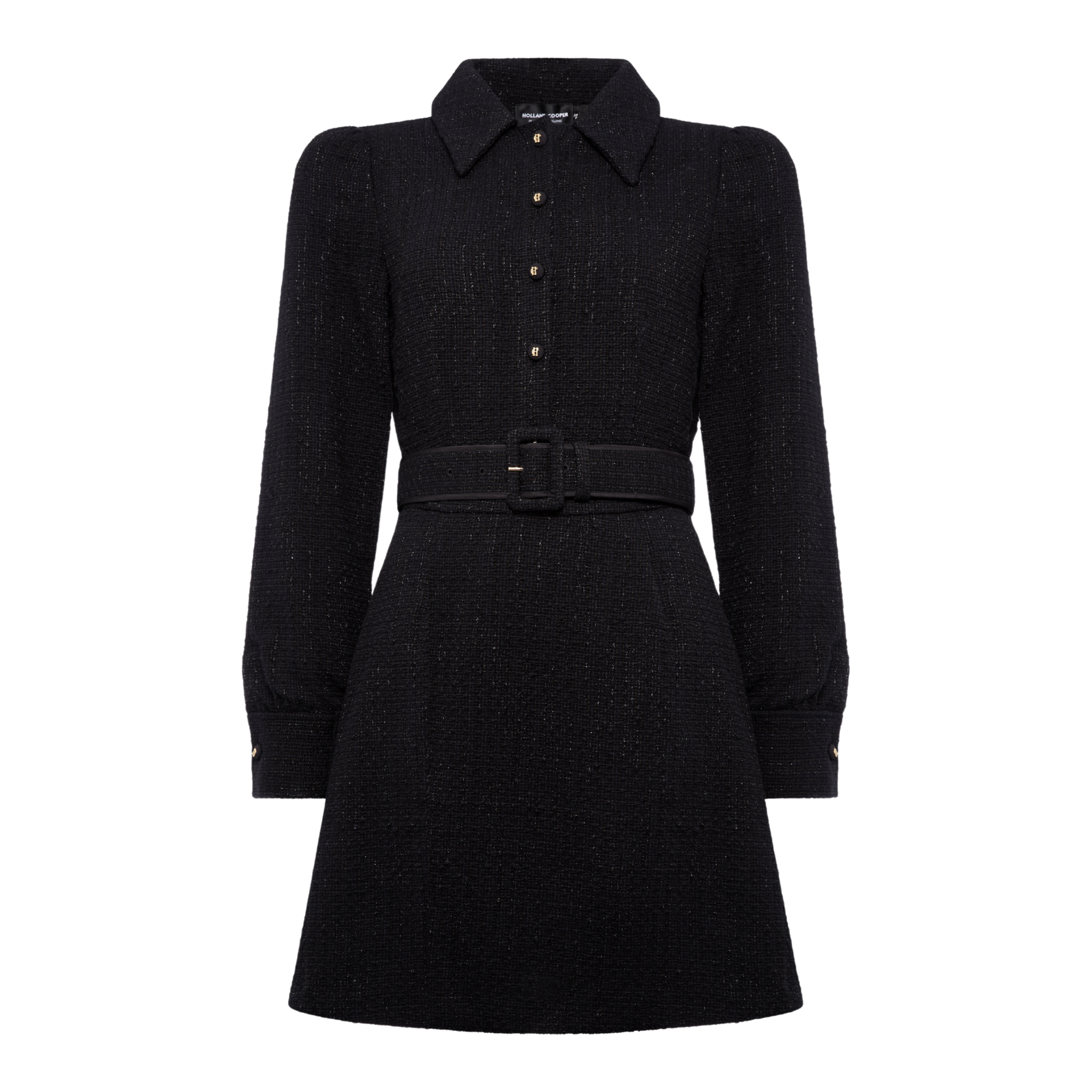 Alice Collard Mini Dress Black Sparkle