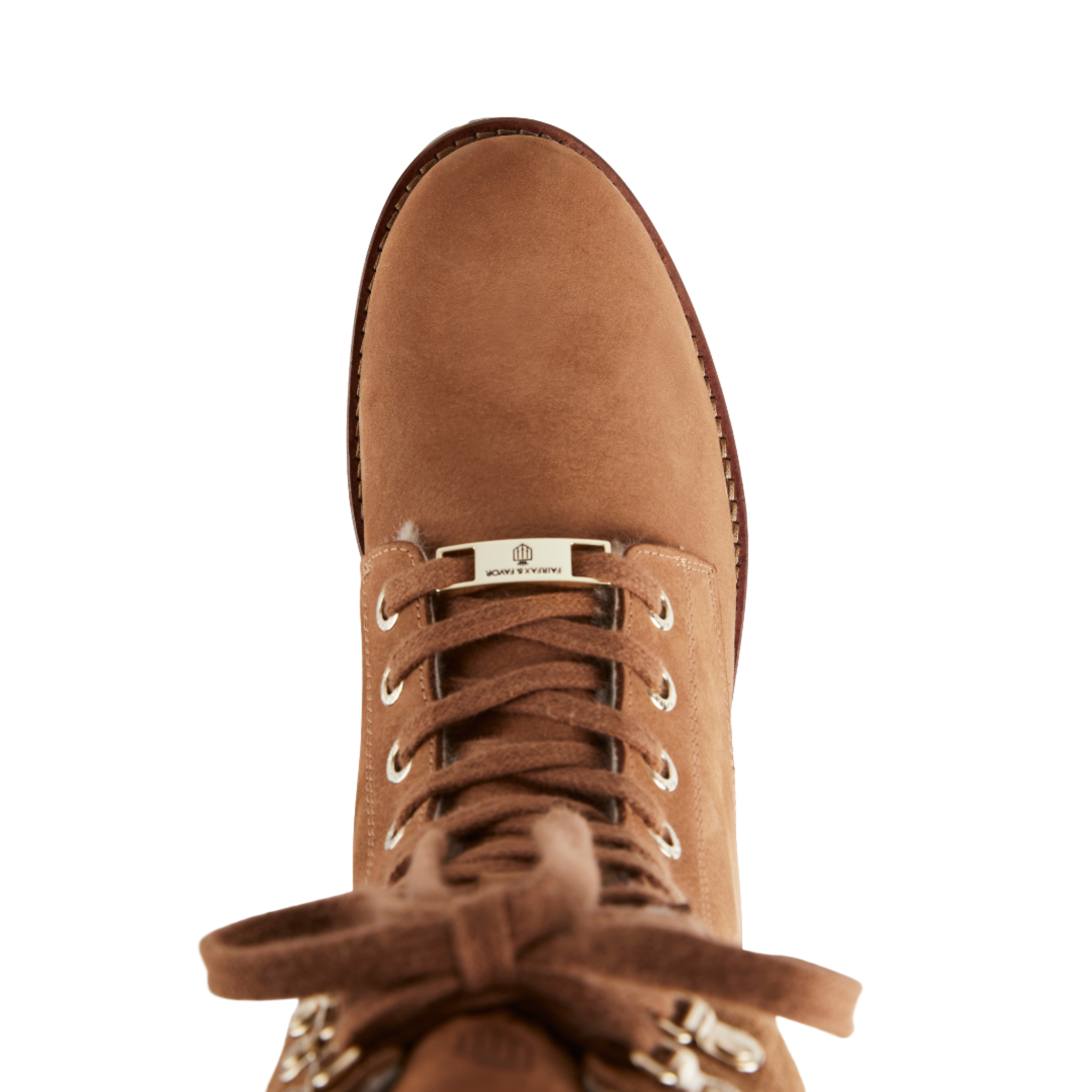 Anglesey Shearling Lined Boot Cognac Nubuck