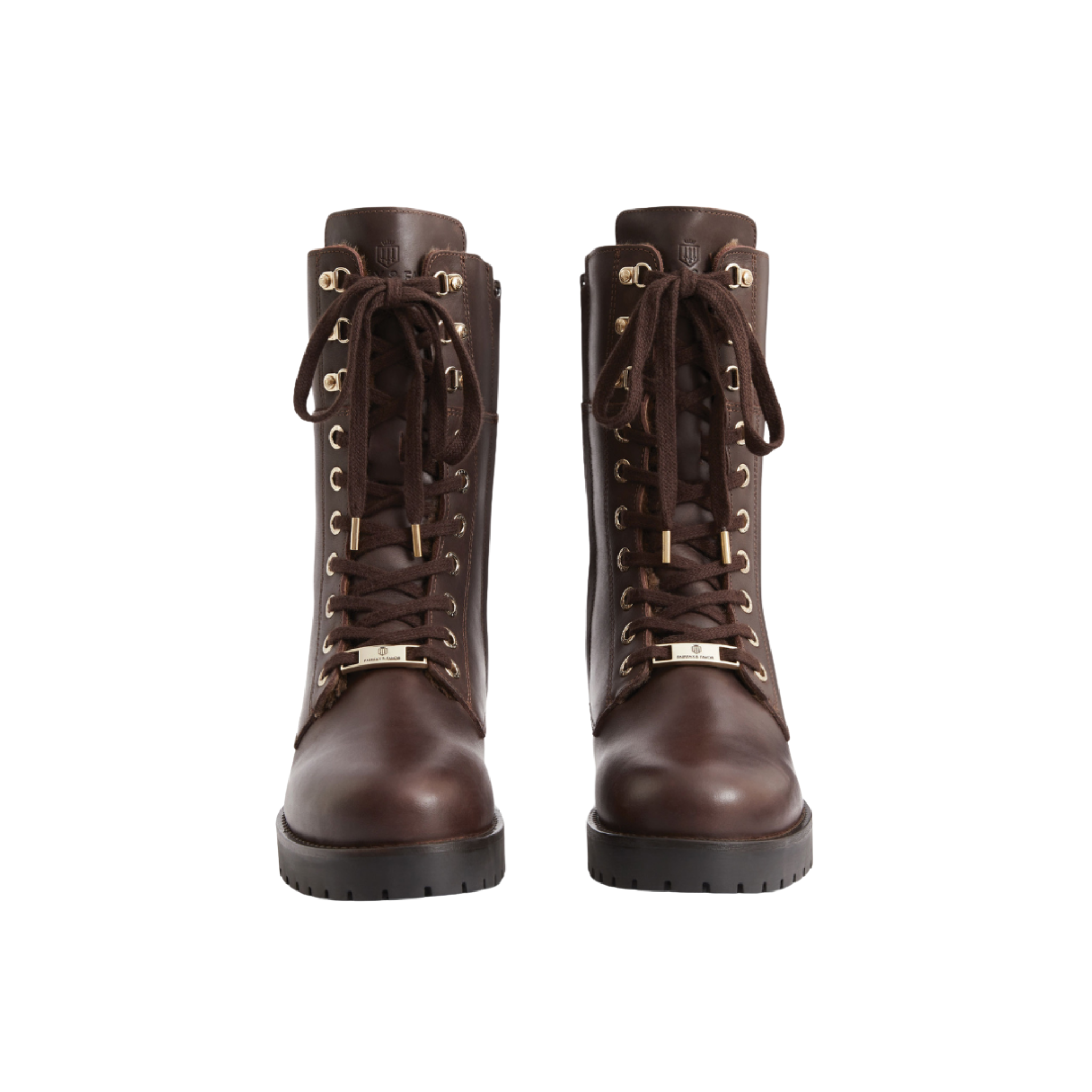 Anglesey Shearling Lined Boot Mahogany Leather