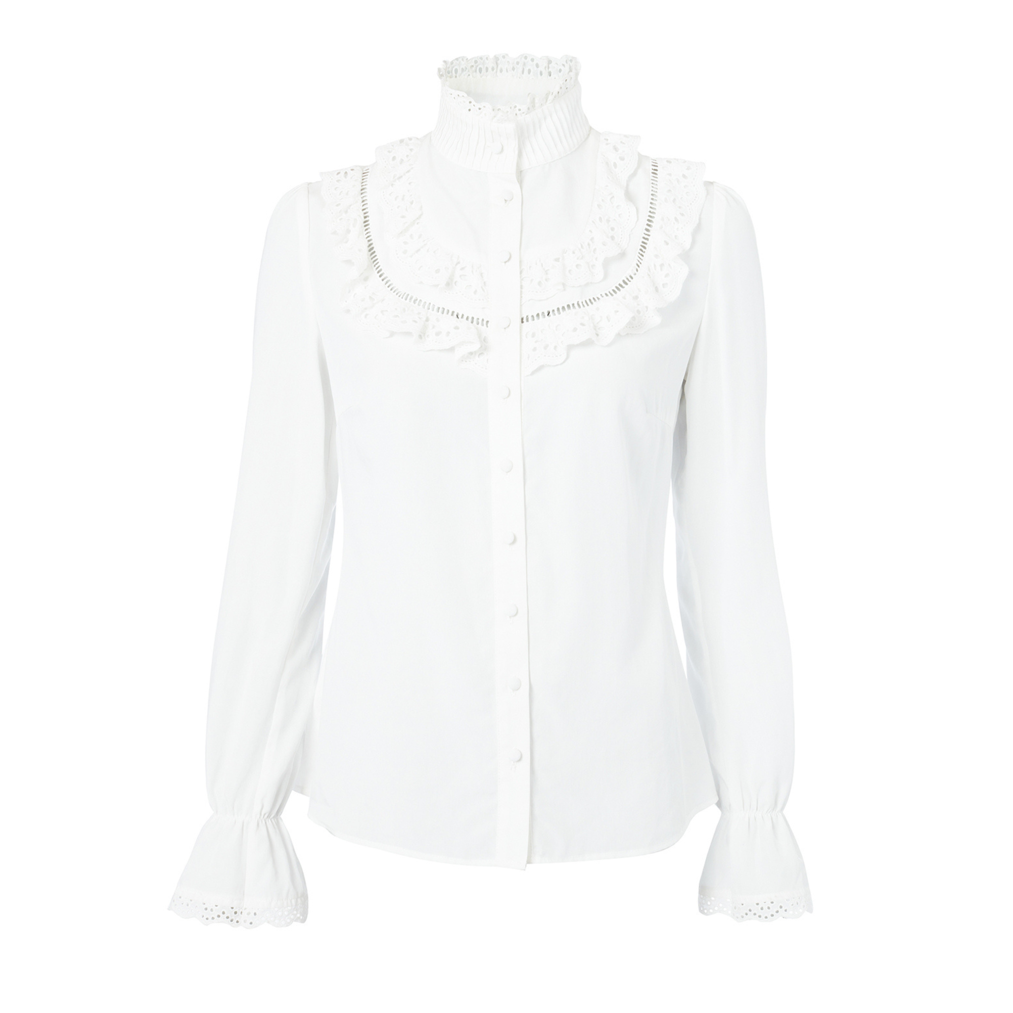Audley Lace Blouse White