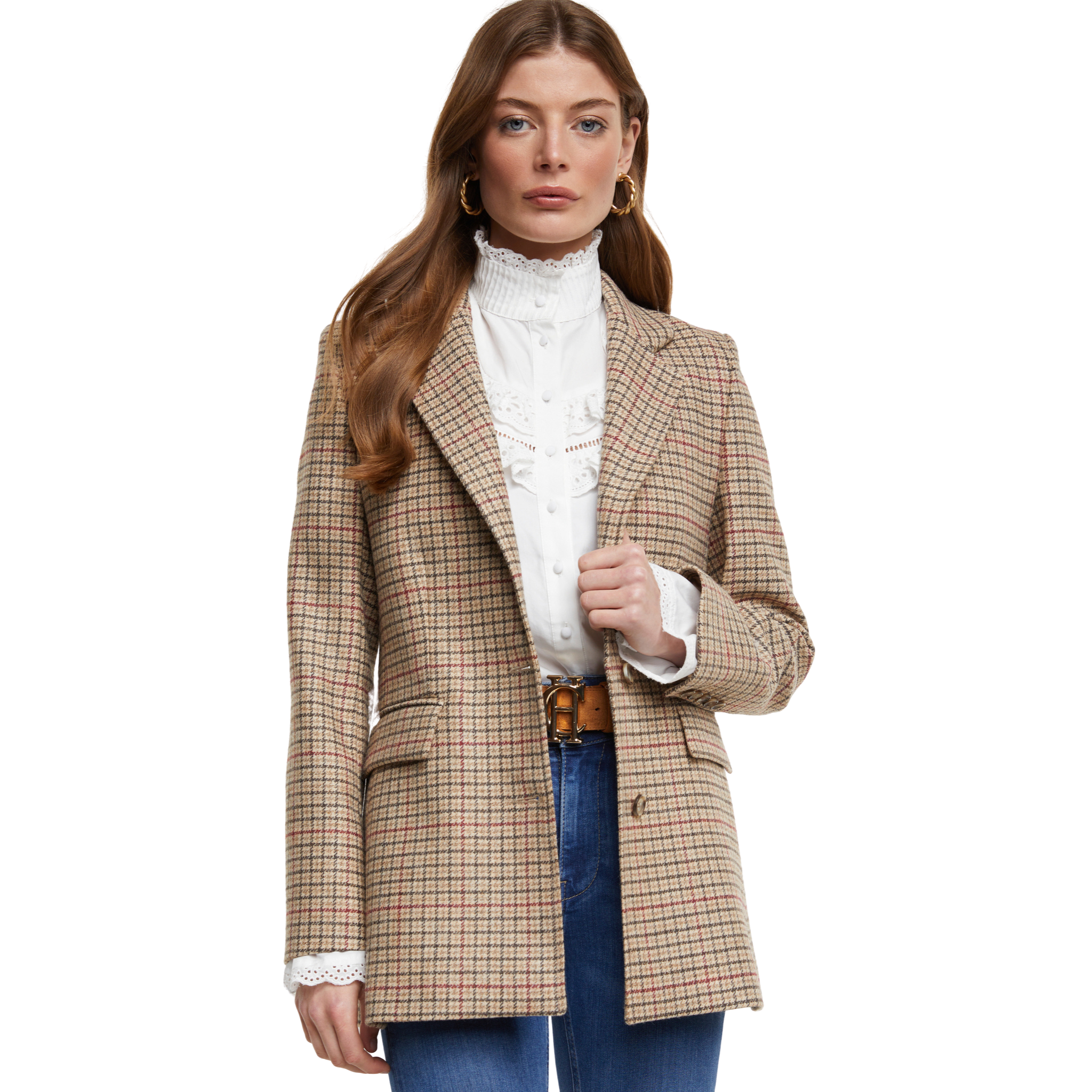 Audley Lace Blouse White