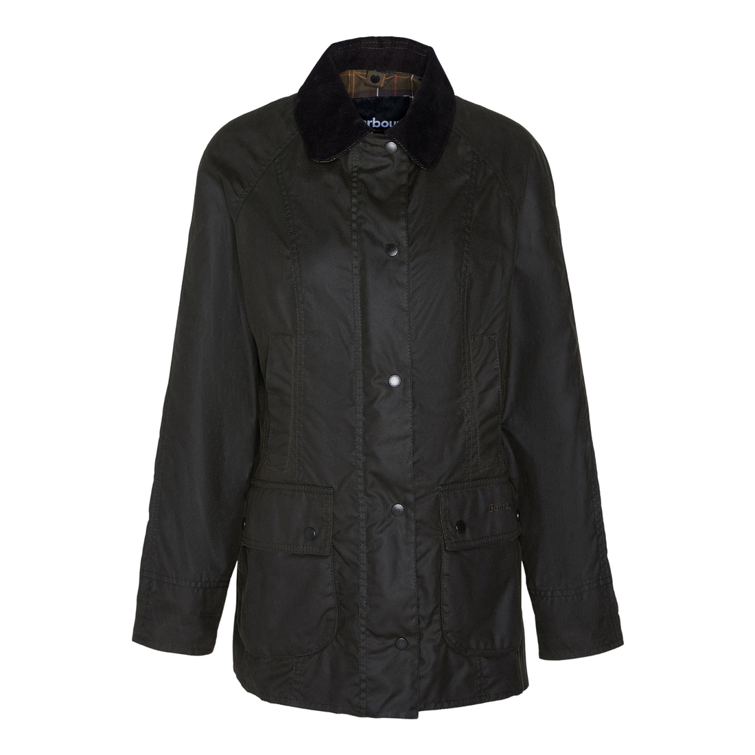 Beadnell Wax Jacket Olive