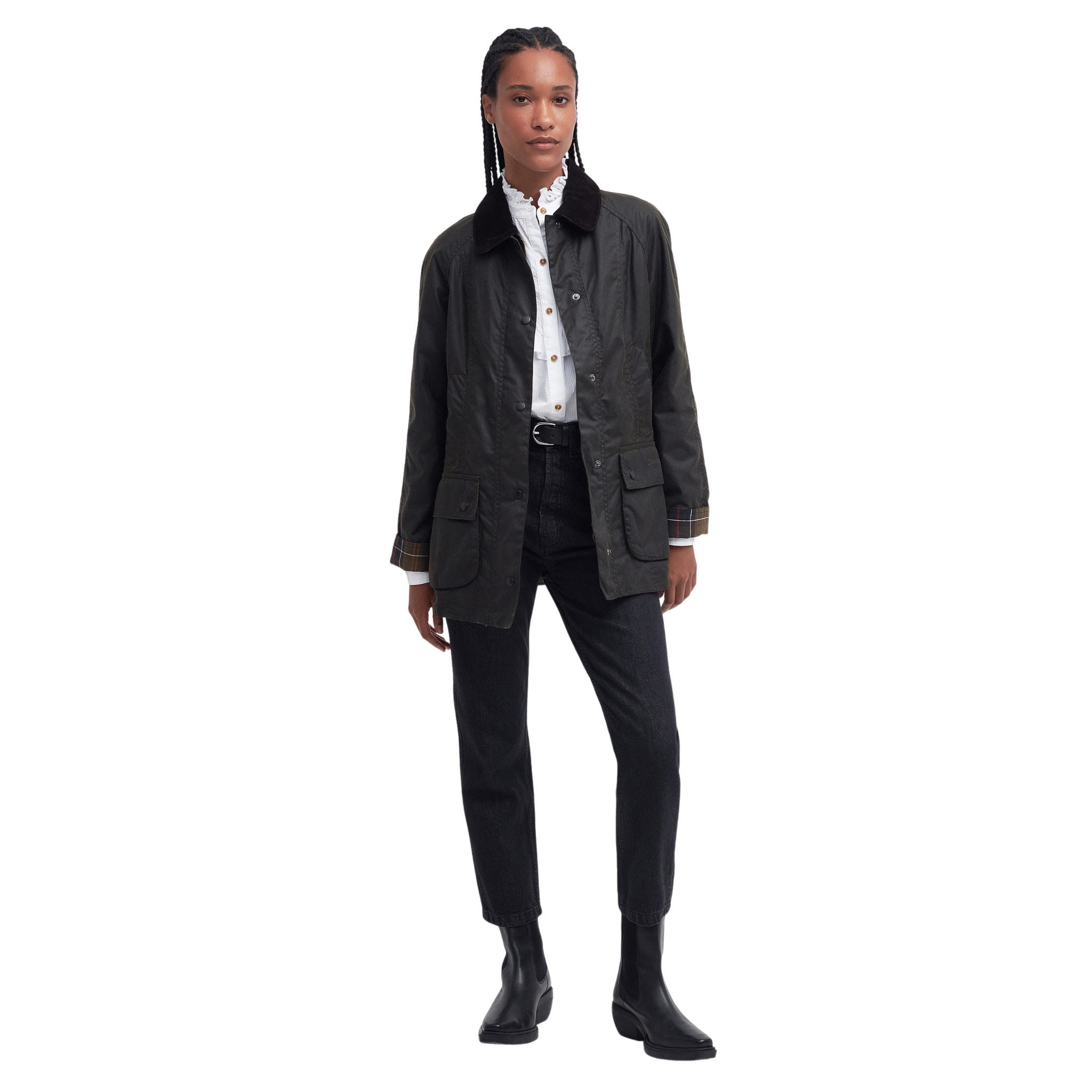 Beadnell Wax Jacket Olive