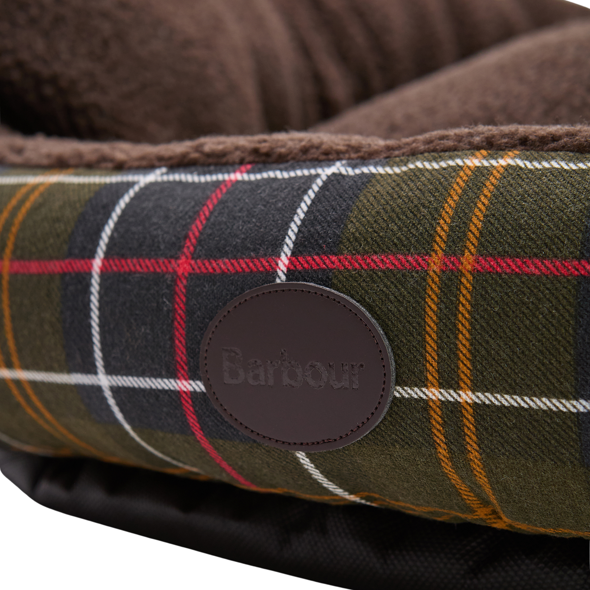 Barbour Classic Tartan Dog Snuggle Bed 30"