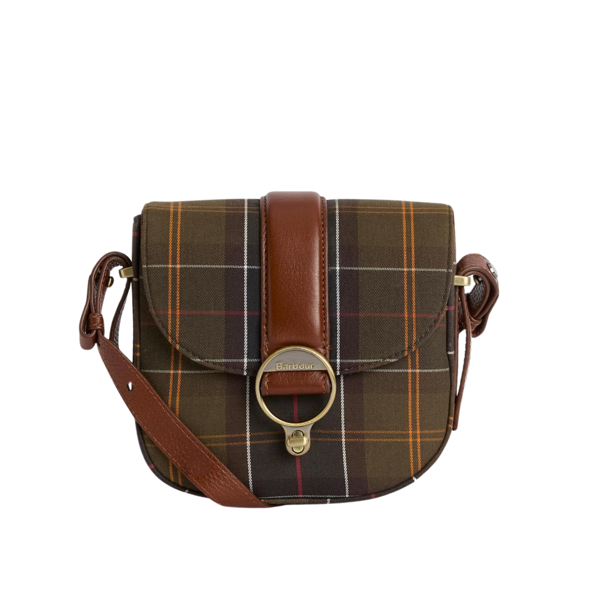 Barbour Elm Cross Body Bag Classic Tartan