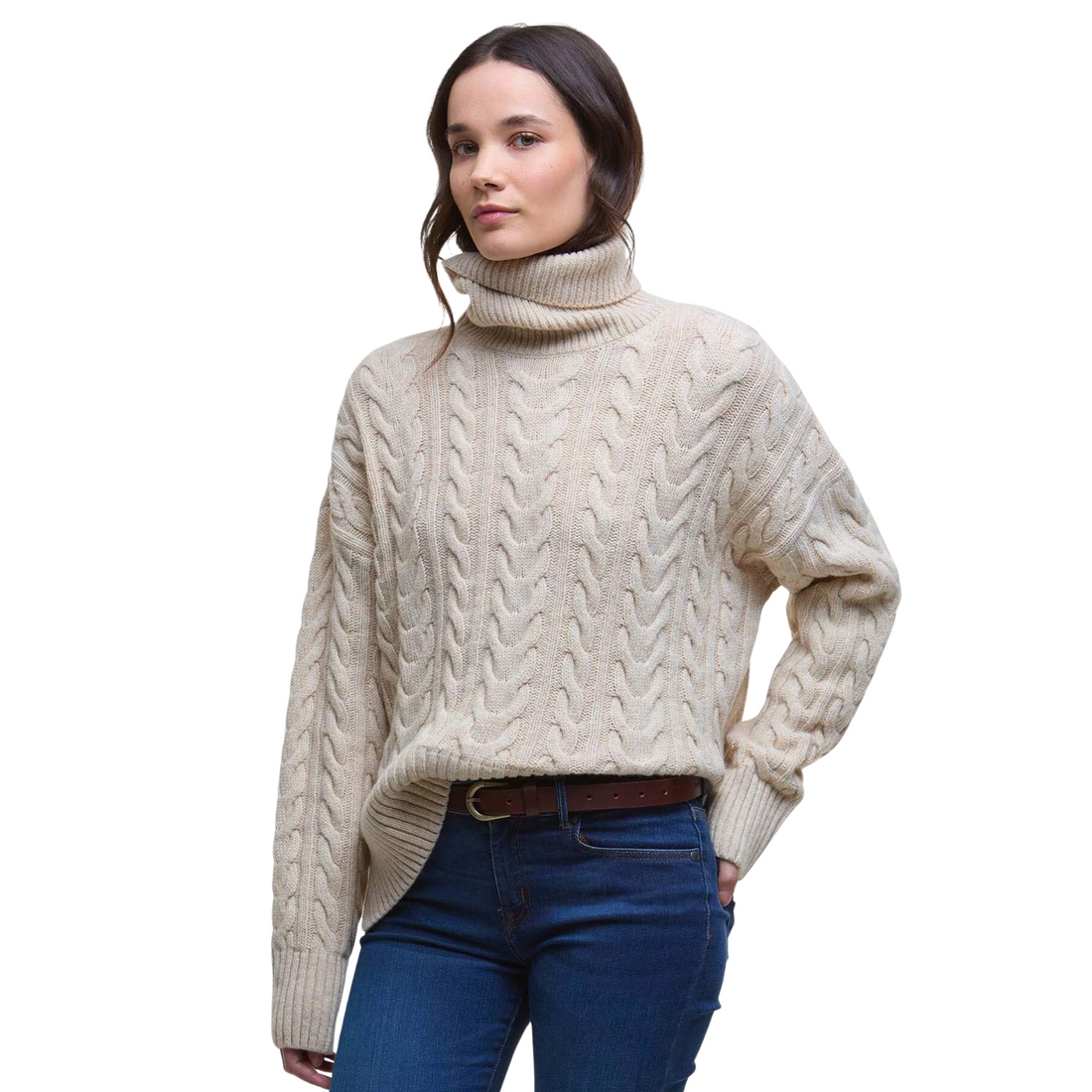 Embleton Knitted Jumper Birch