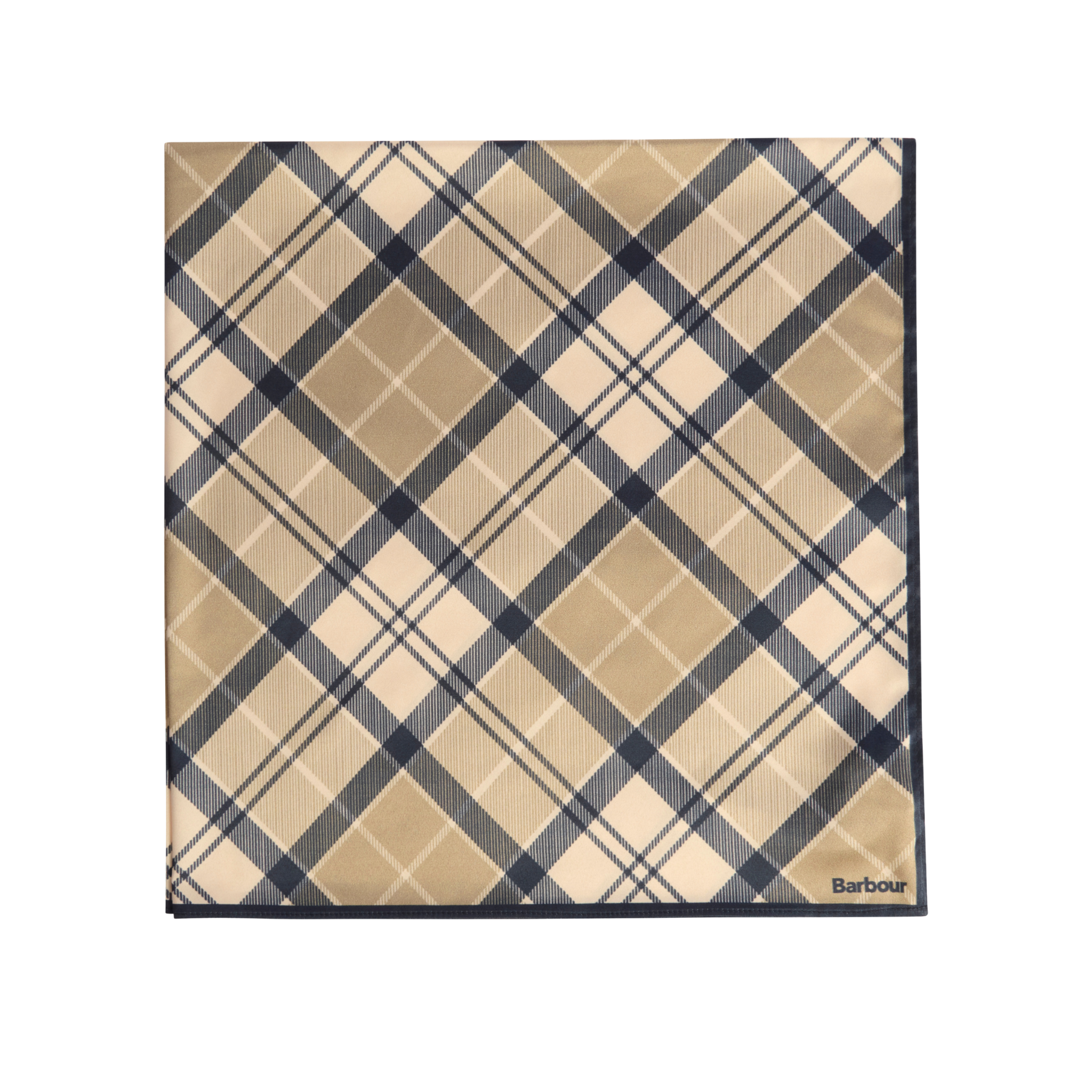 Barbour Kinsale Head/Neck Scarf Dress Indigo Tartan