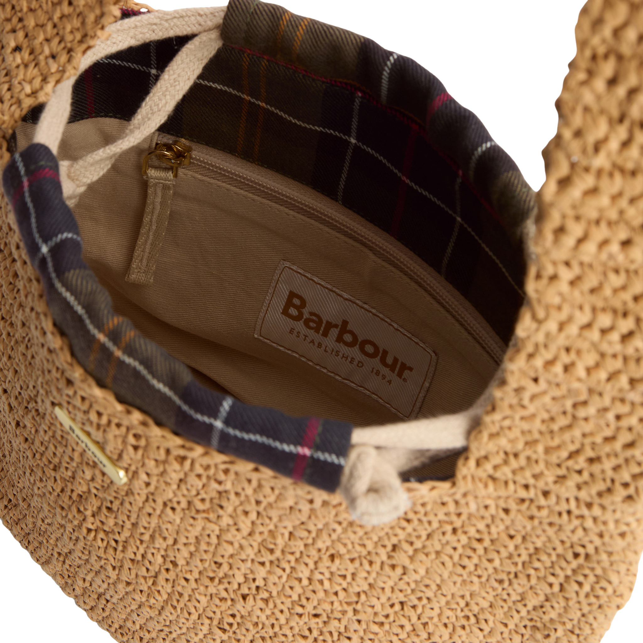 Barbour Lily Soft Tote Bag Natural