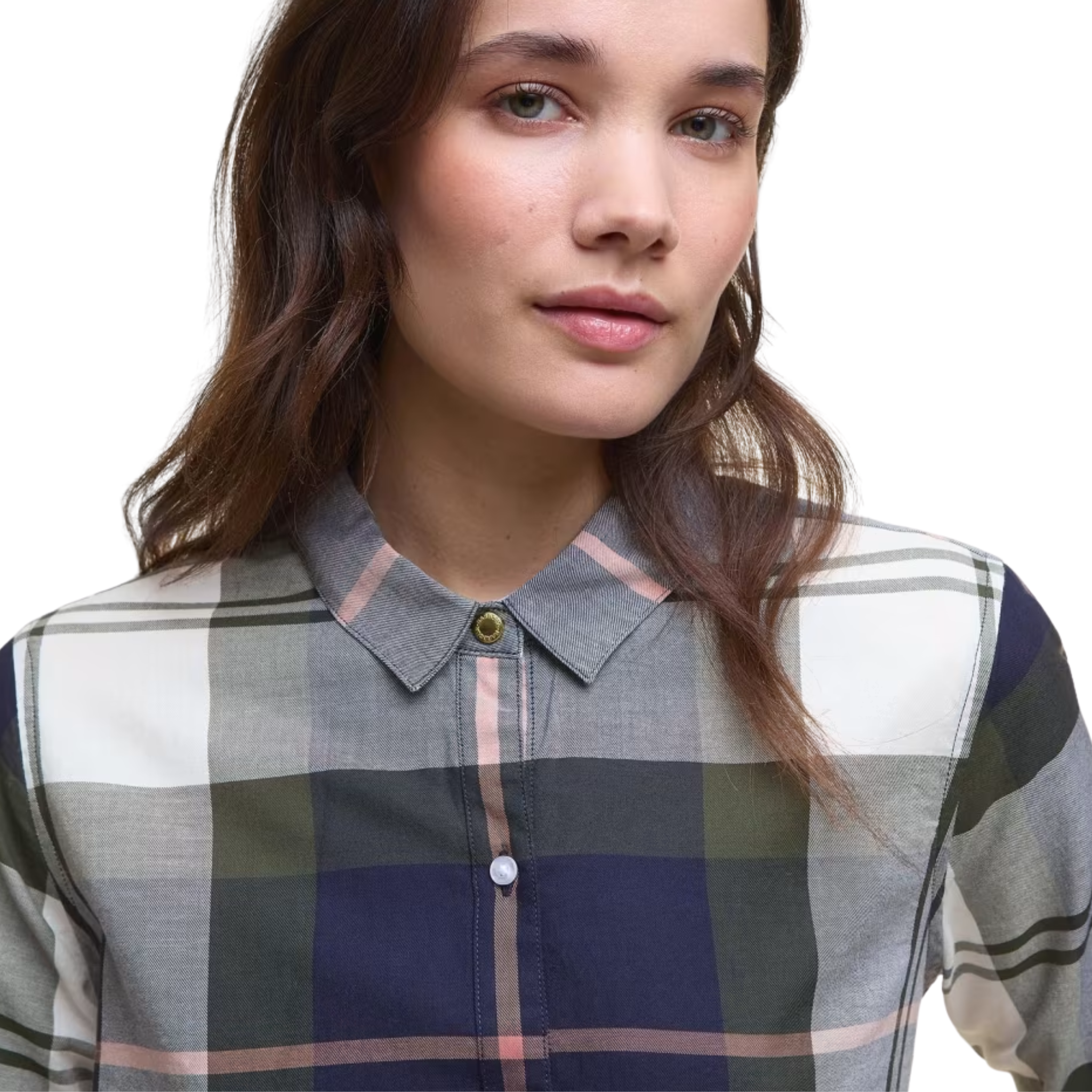 Barbour Moorland Shirt Navy/Arabesque Check