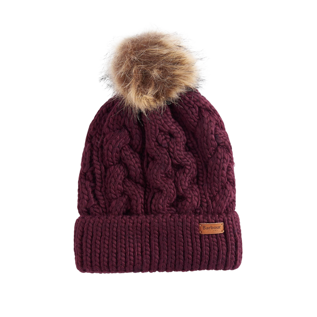 Penshaw Beanie Hat Bordeaux