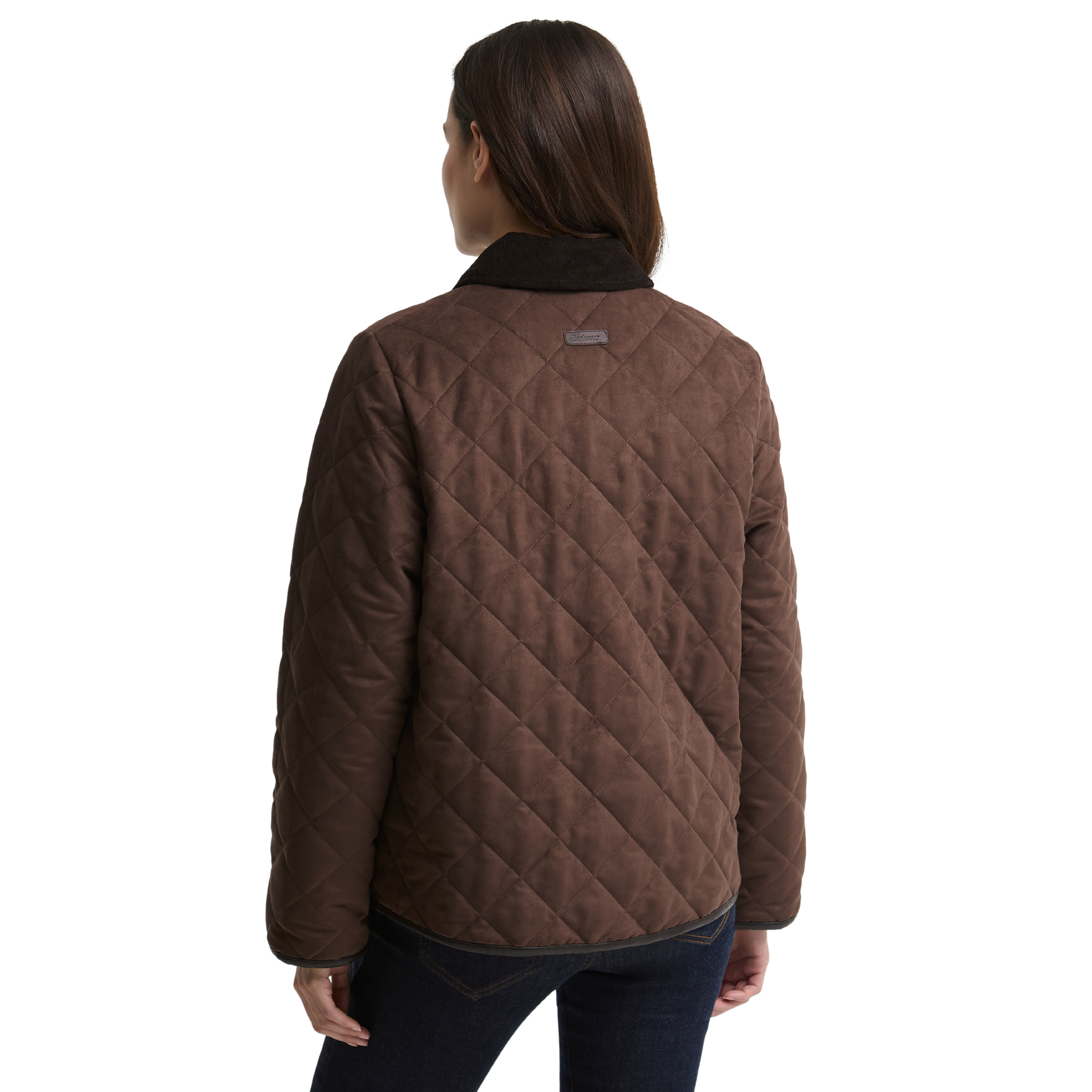 Sonya Quilted Jacket Dark Brown/Muted