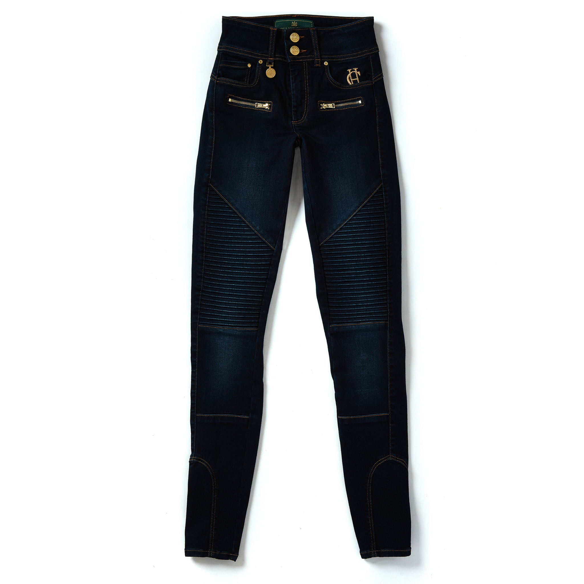 Biker Jean Deep Indigo