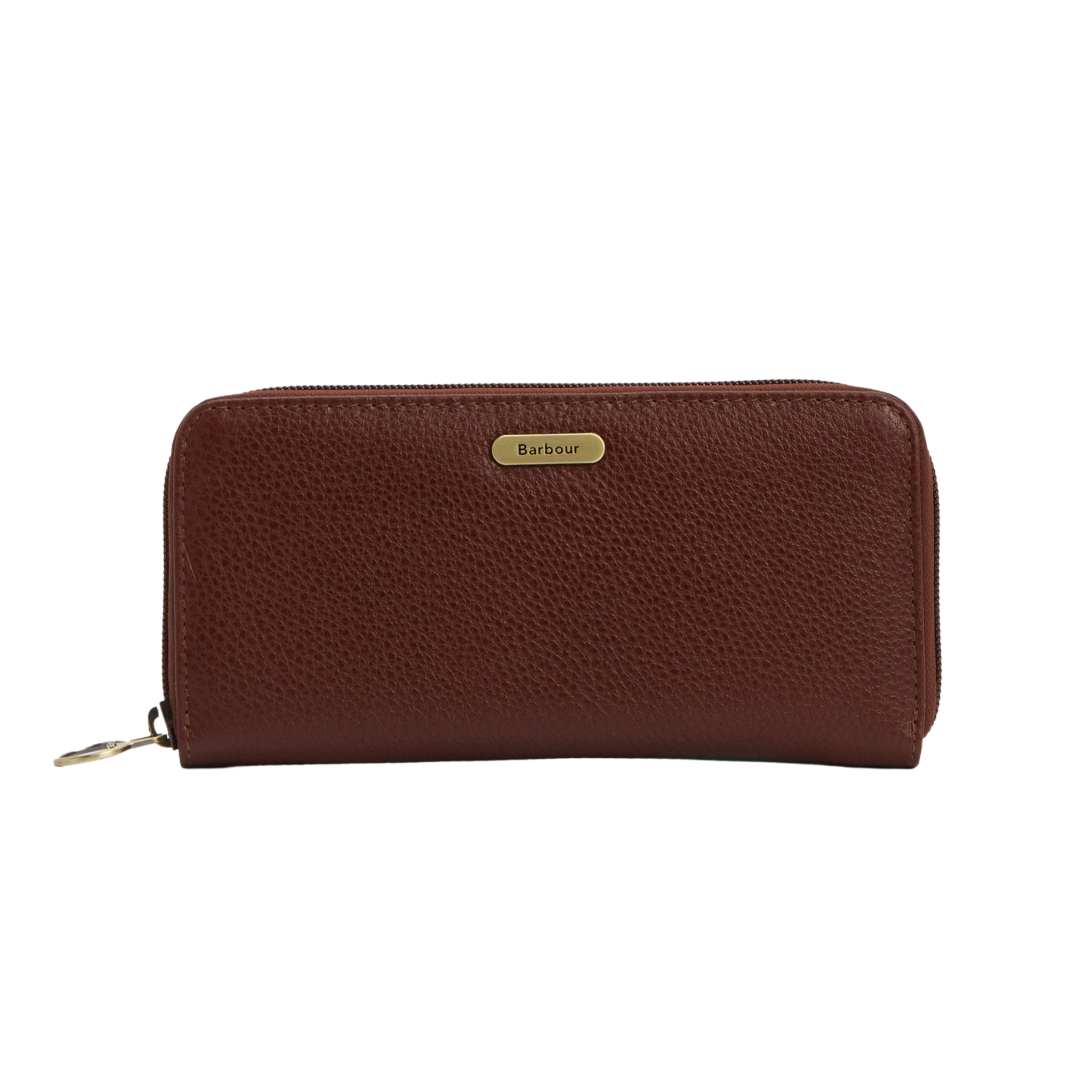 Barbour Birch Leather Matinee Purse Brown