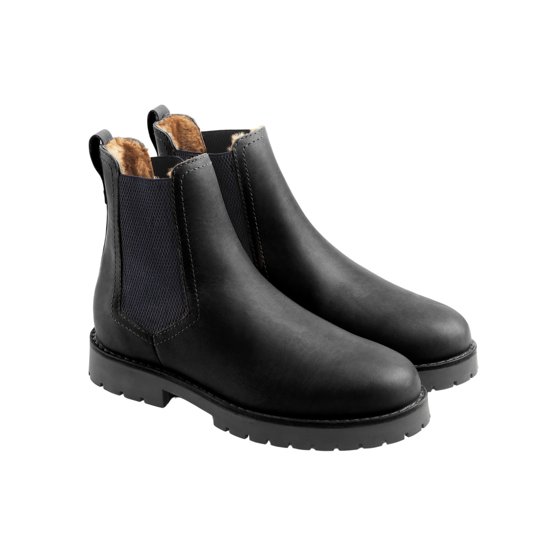 Boudica Black Leather