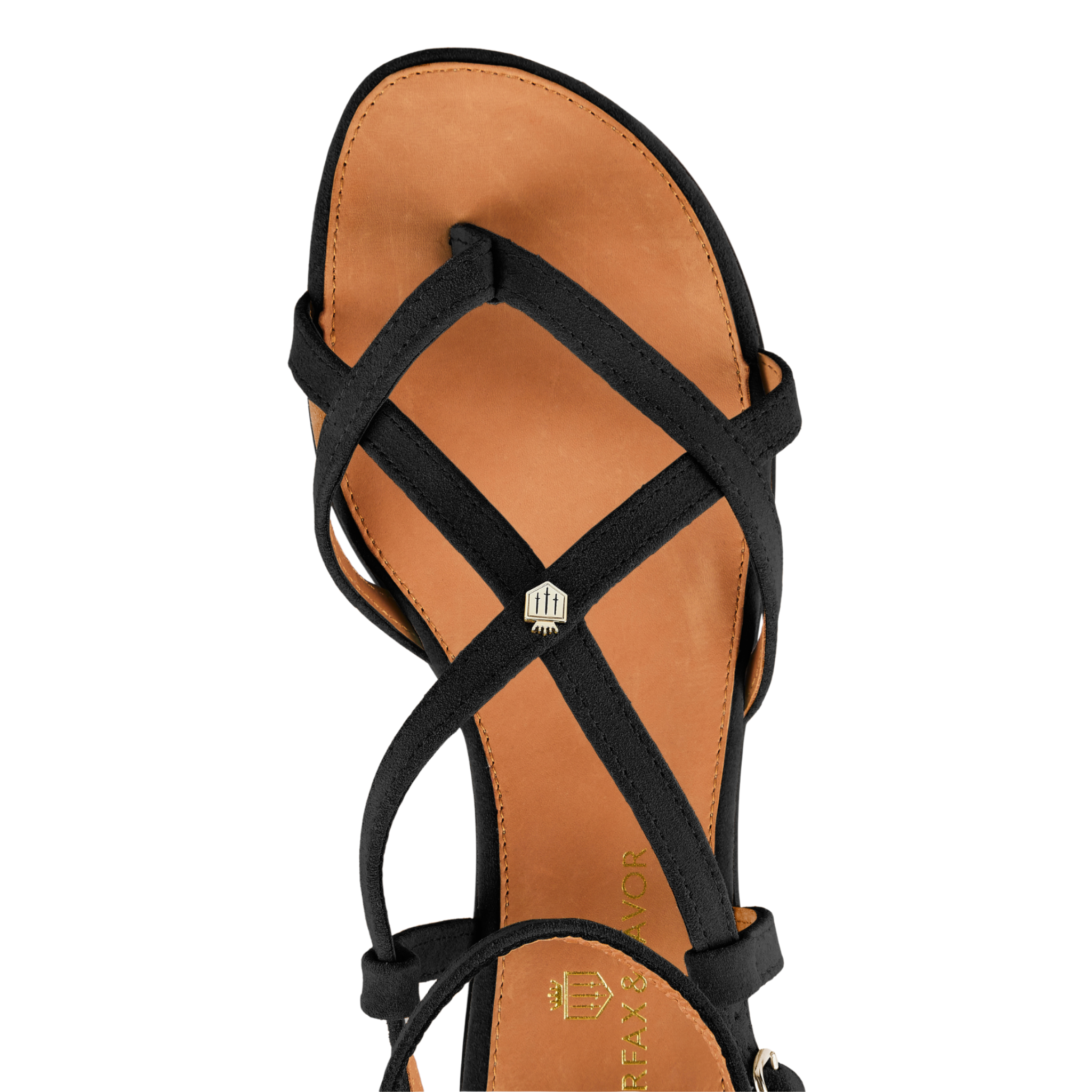 Brancaster Sandal Black Suede