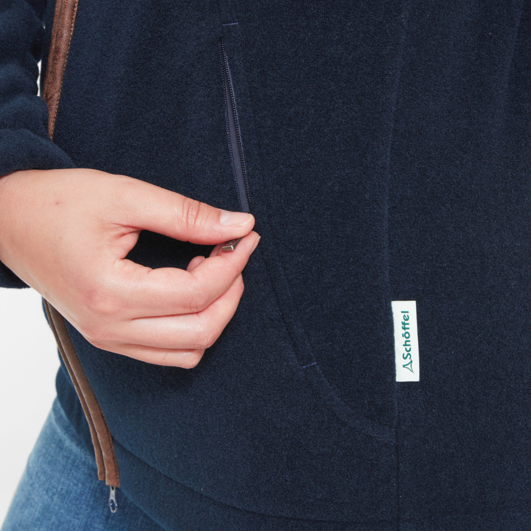 Burley Fleece Jacket Navy