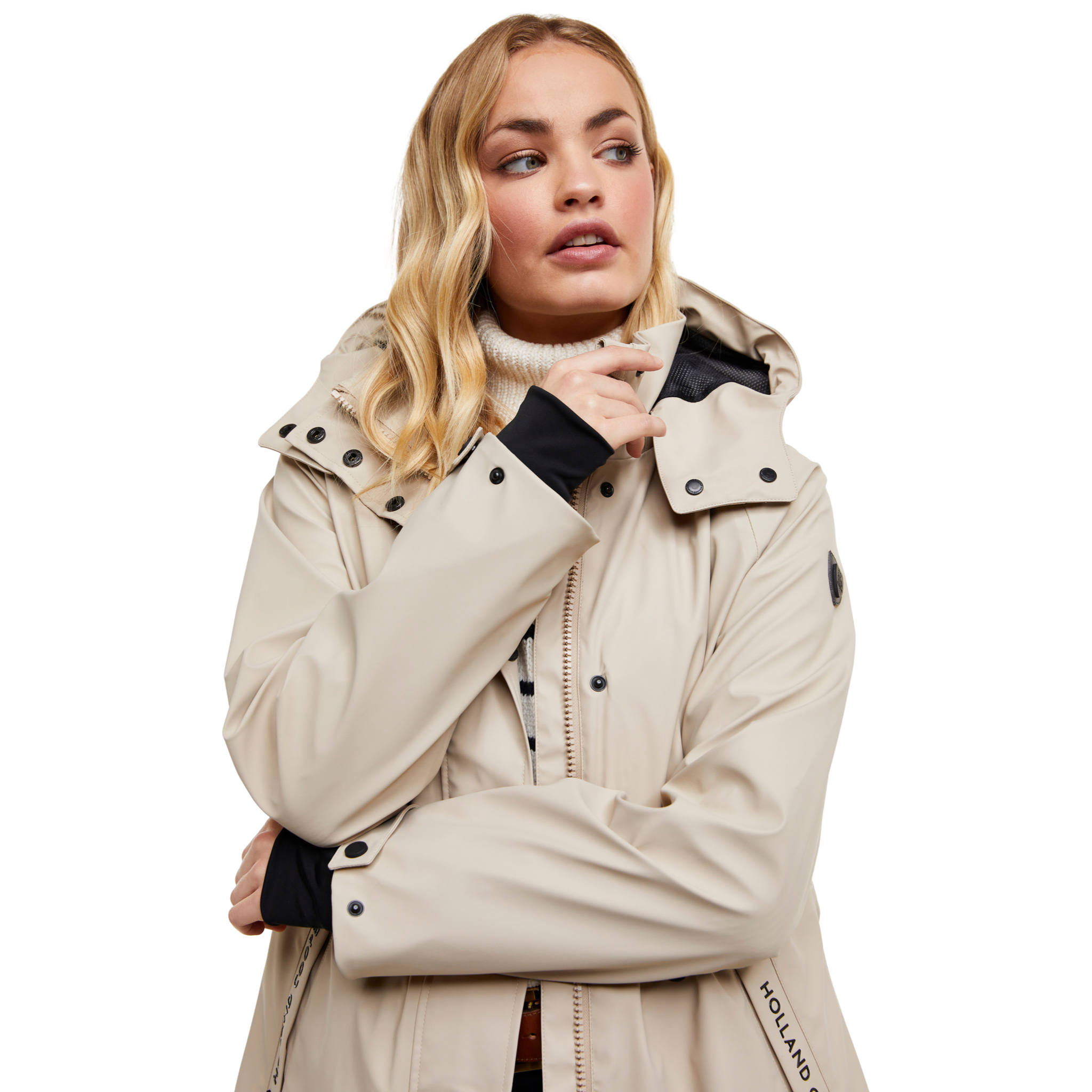 Chartwell Rain Parka Stone