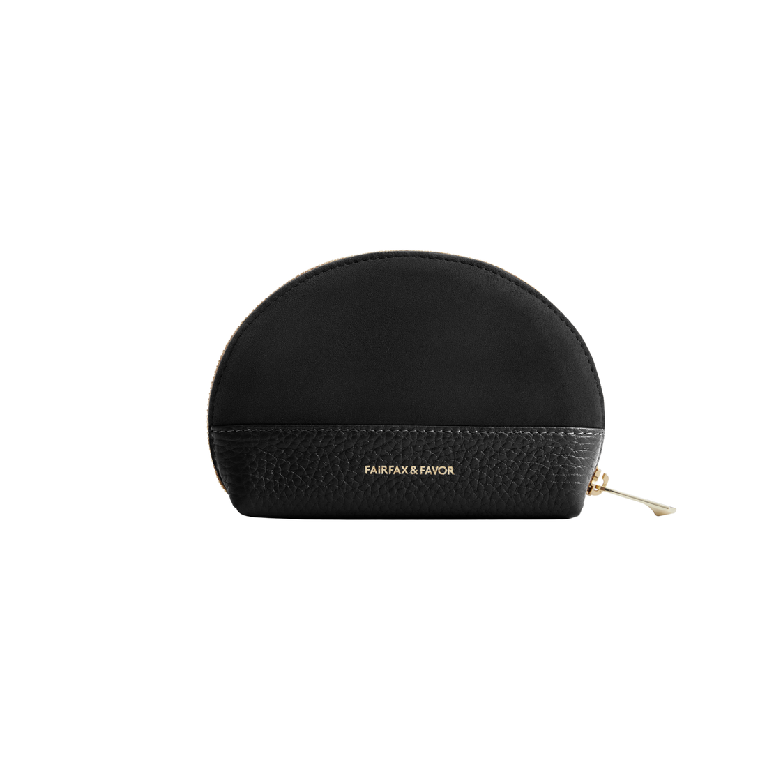 Chiltern Coin Purse Black Suede