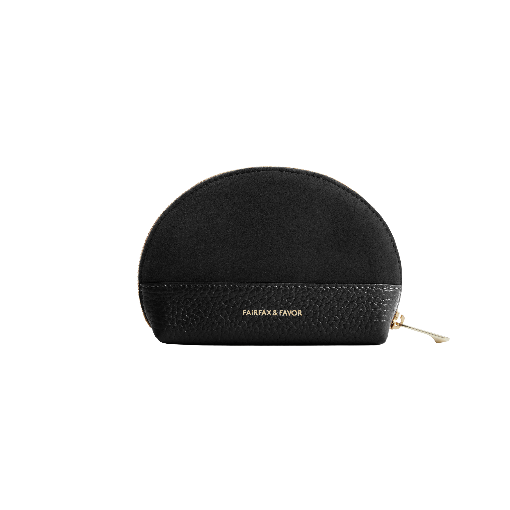 Chiltern Coin Purse Black Suede