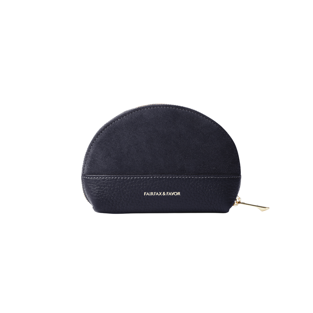 Chiltern Coin Purse Navy Suede