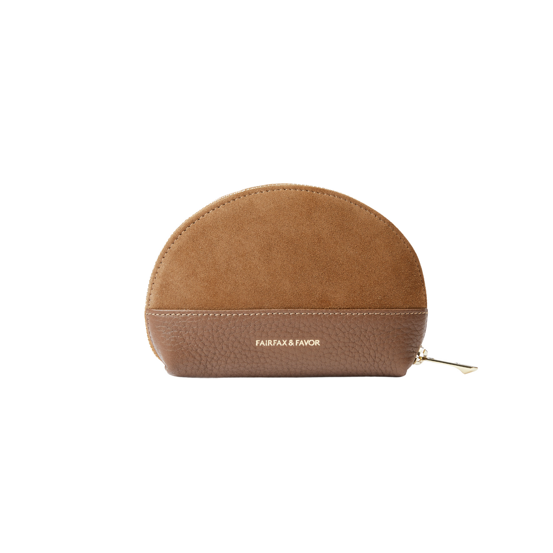 Chiltern Coin Purse Tan Suede
