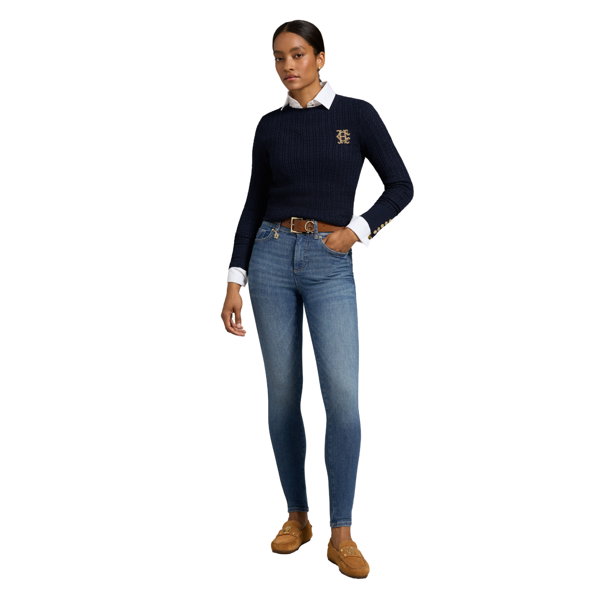 Contour Skinny Jean Aged Indigo