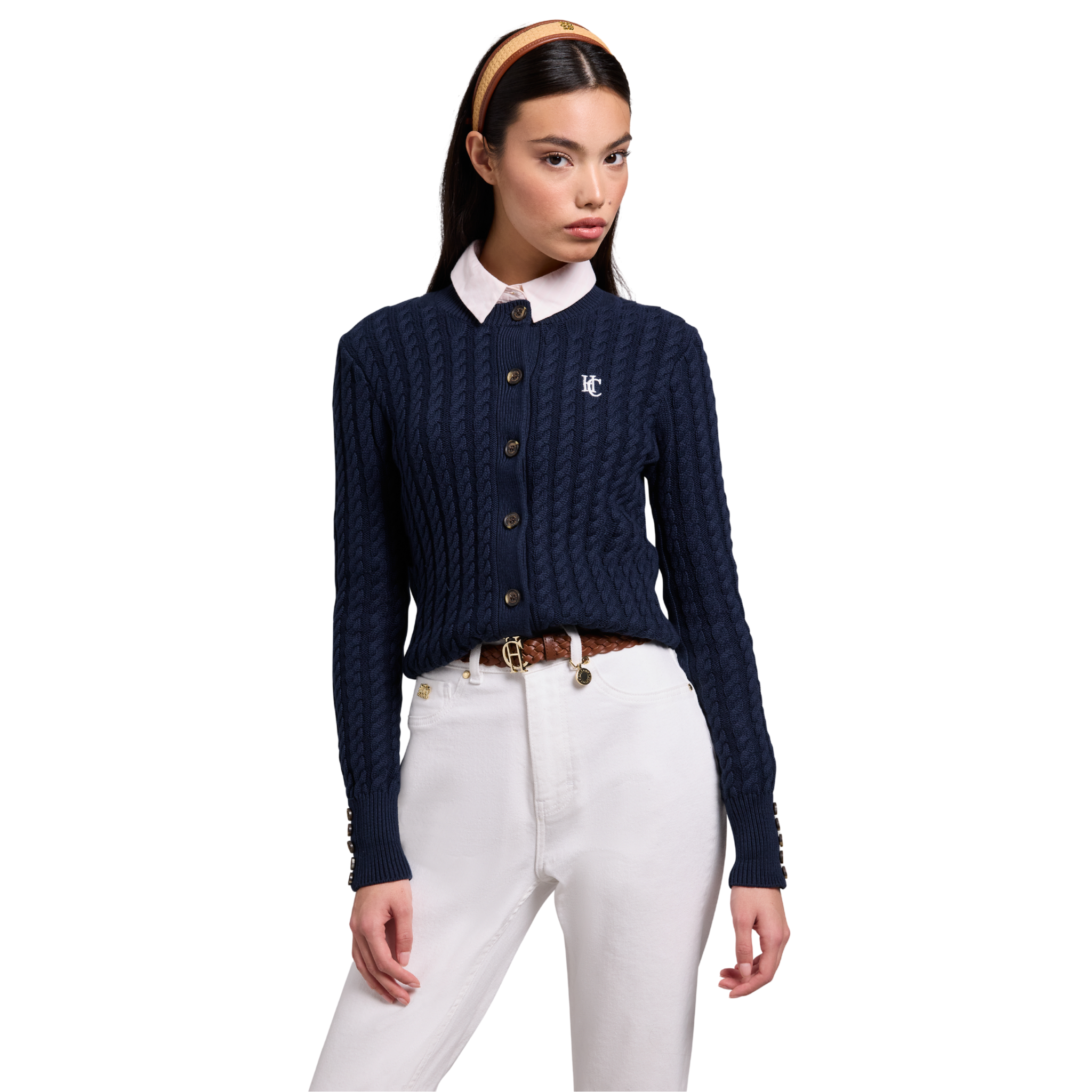 Cotswold Cardigan Ink Navy