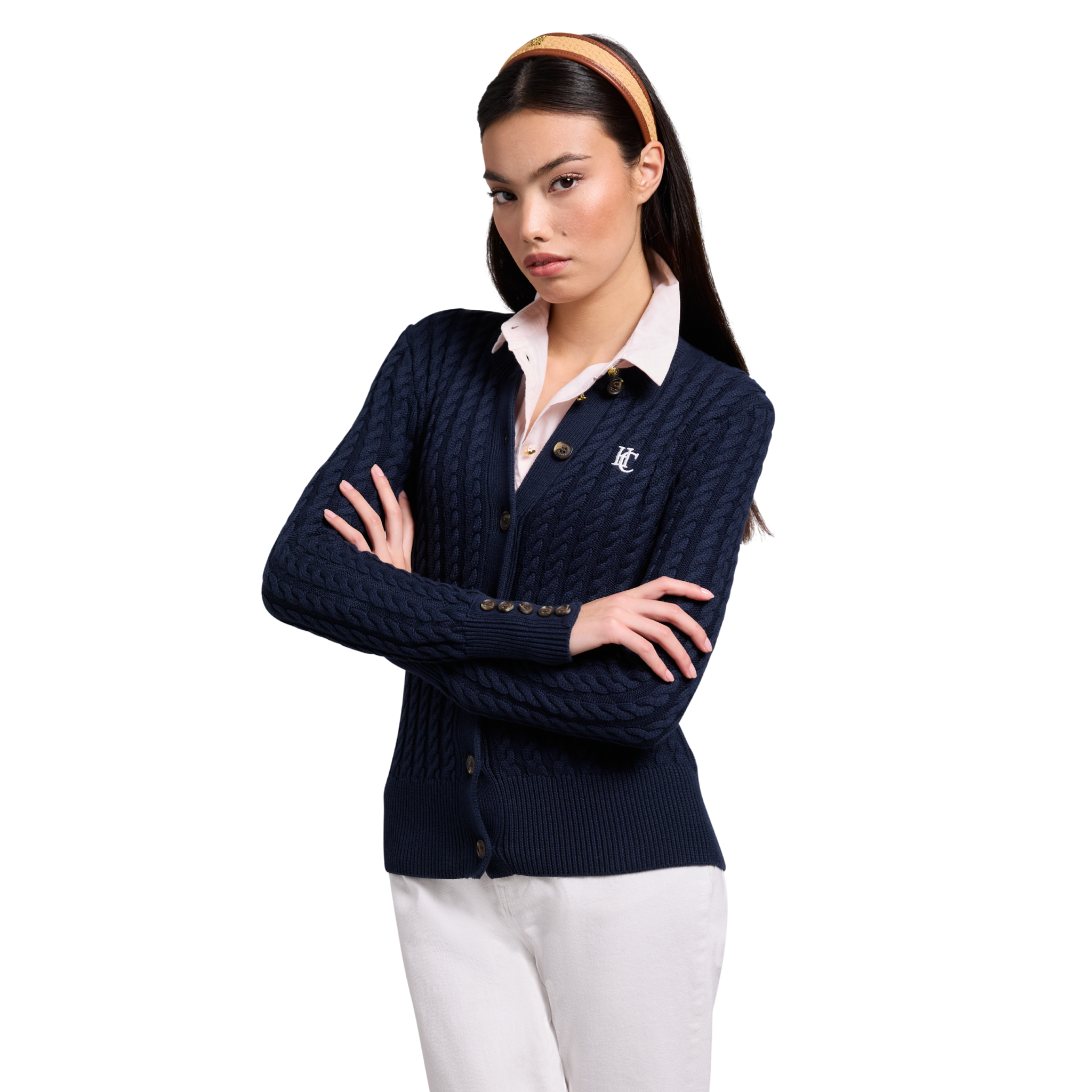 Cotswold Cardigan Ink Navy