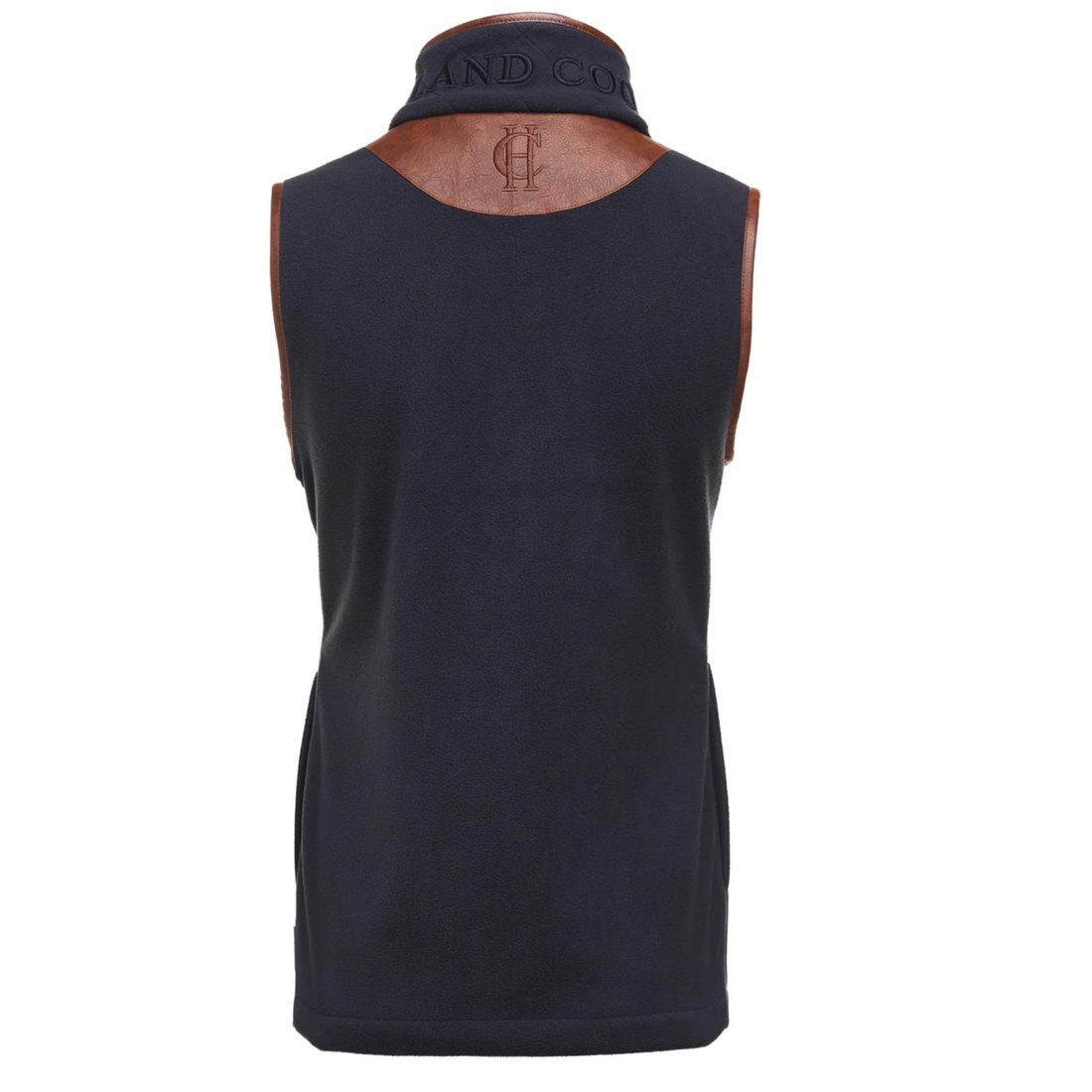 Country Fleece Gilet Ink Navy