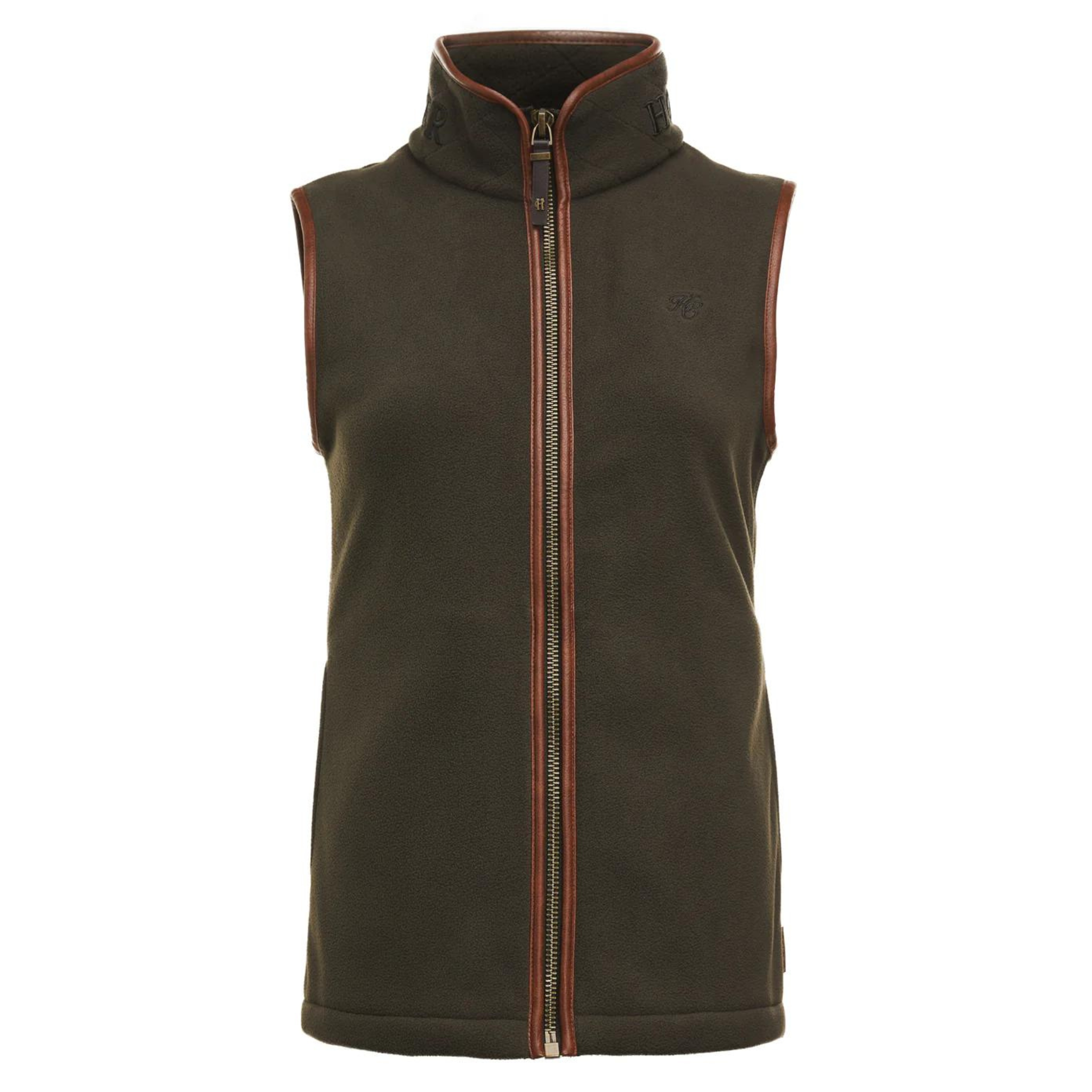 Country Fleece Gilet Khaki