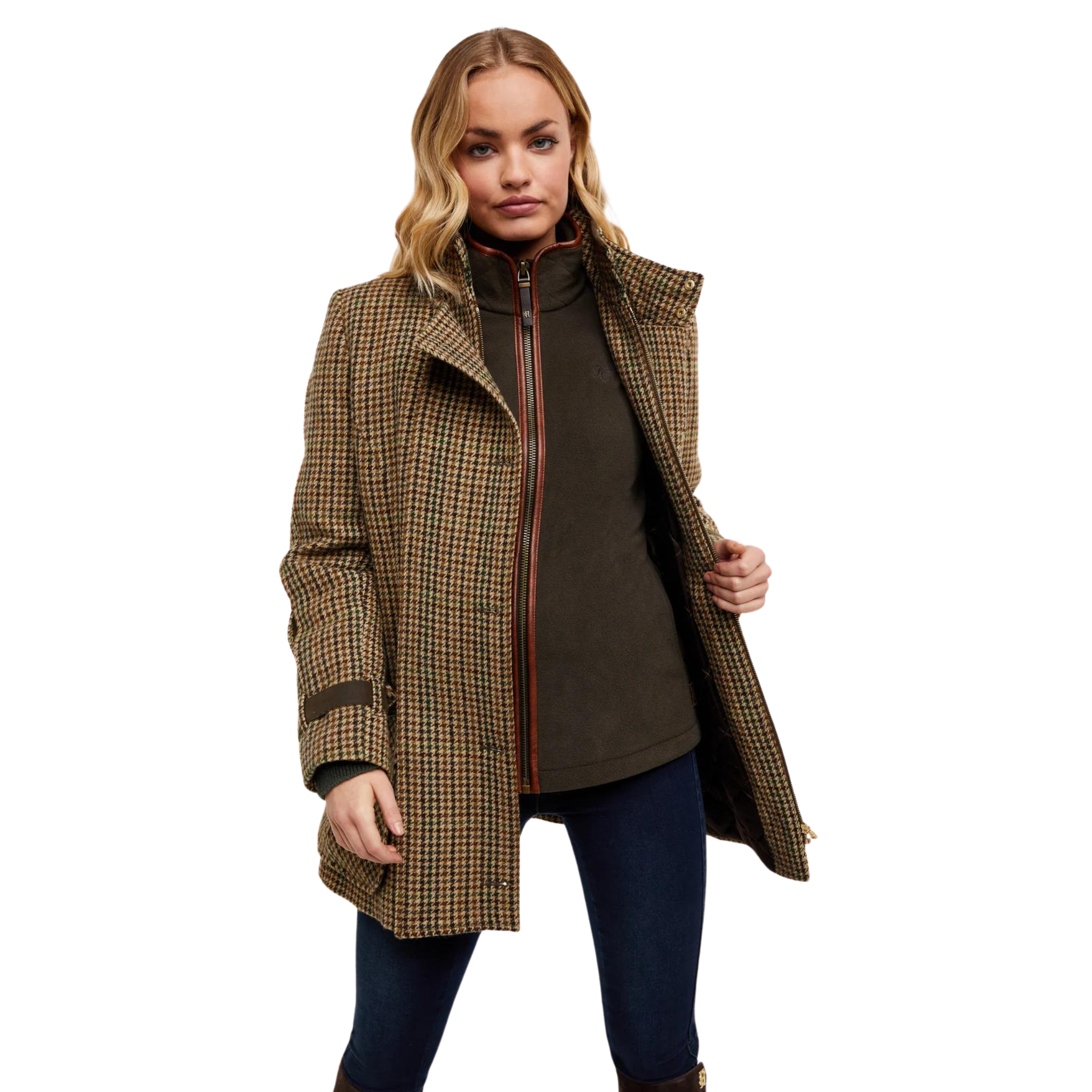 Country Fleece Gilet Khaki