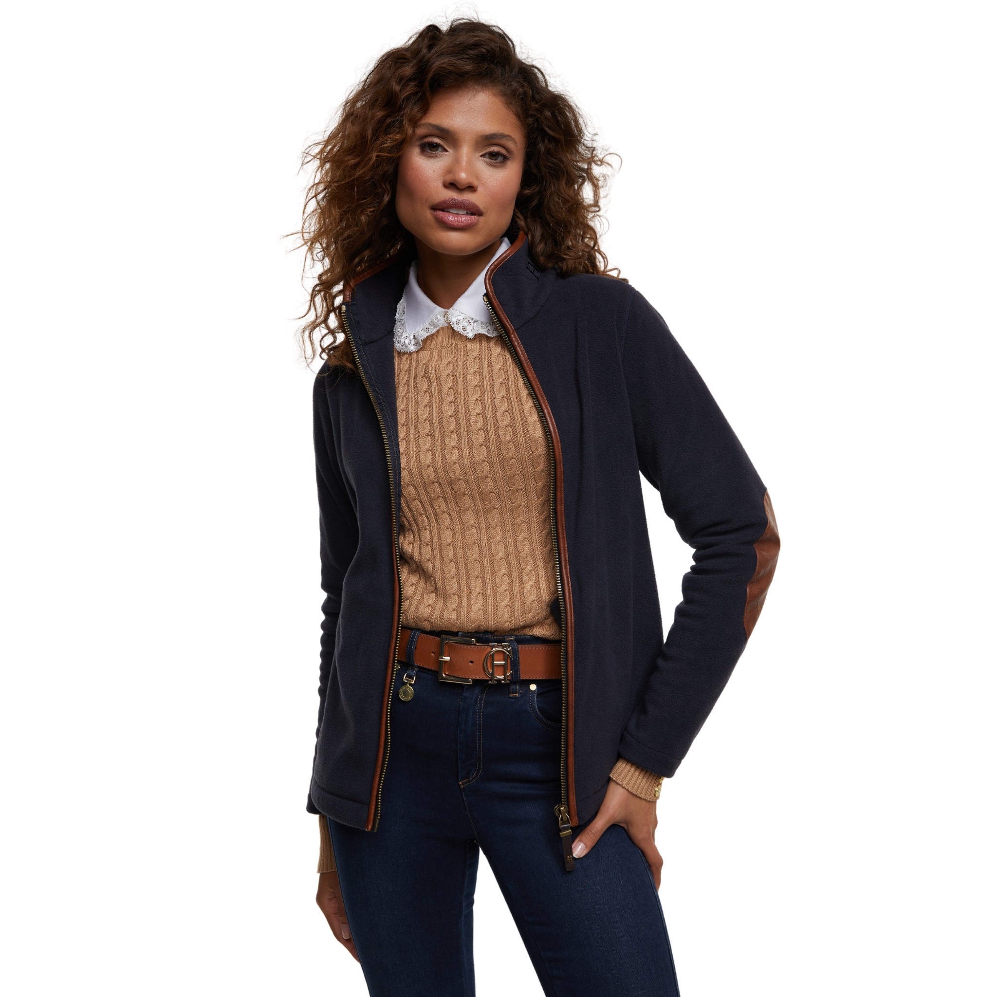 Country Fleece Jacket Ink Navy