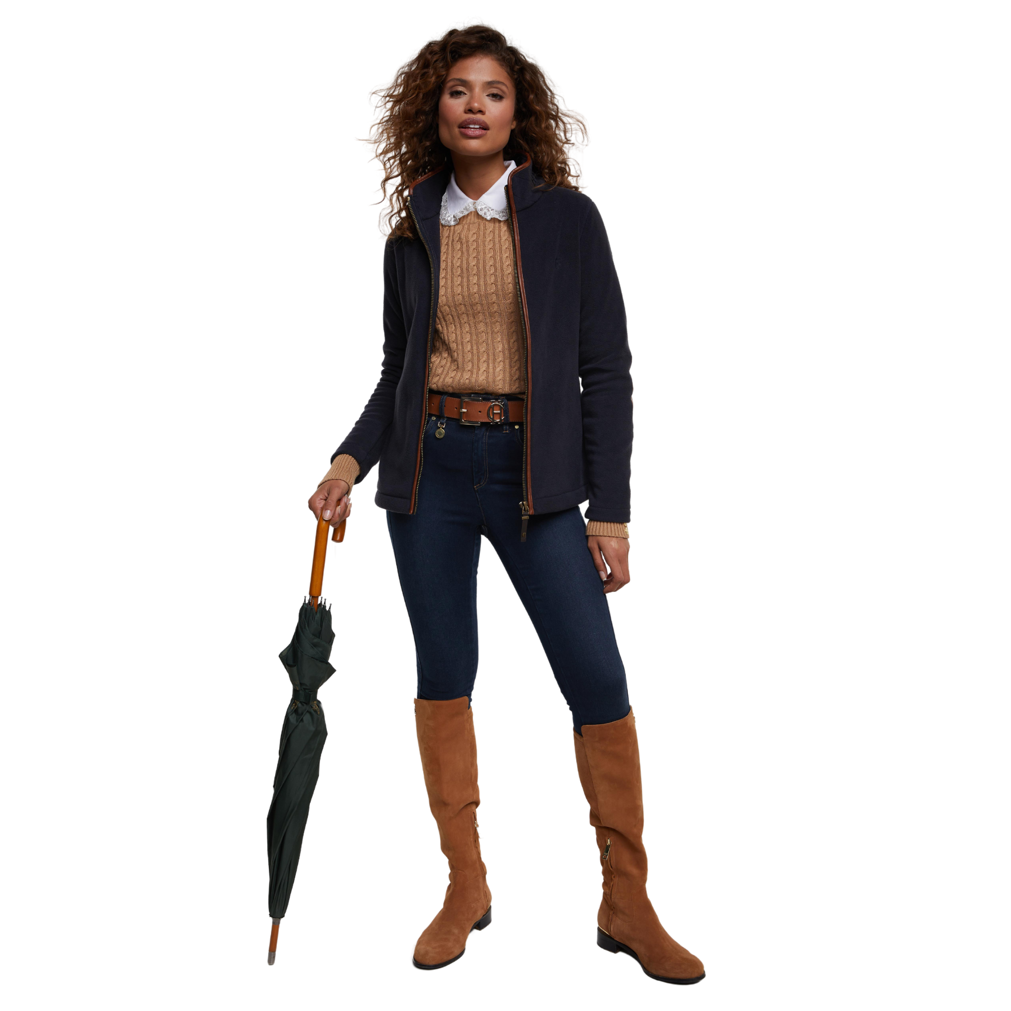 Country Fleece Jacket Ink Navy