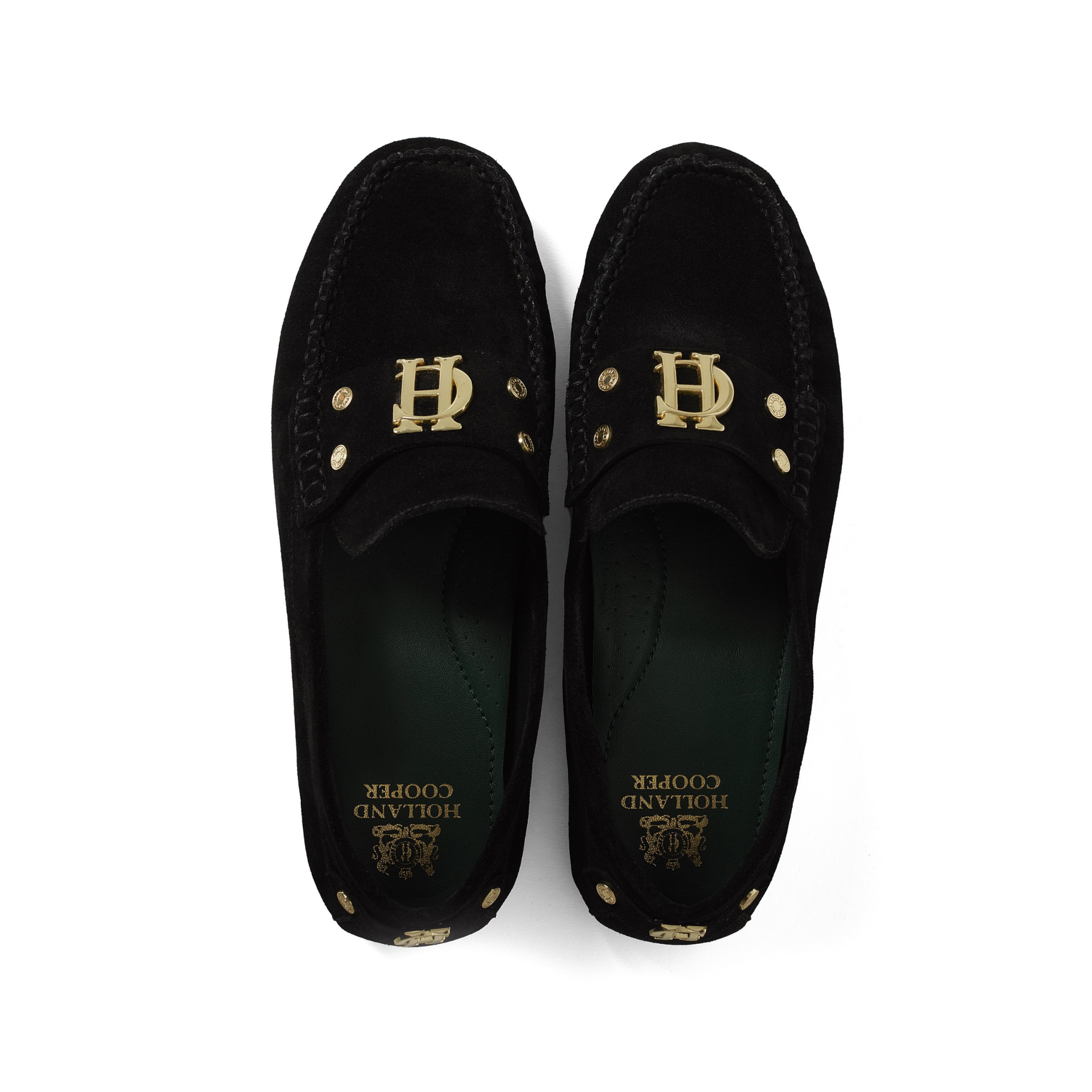 The Driving Loafer Black Suede