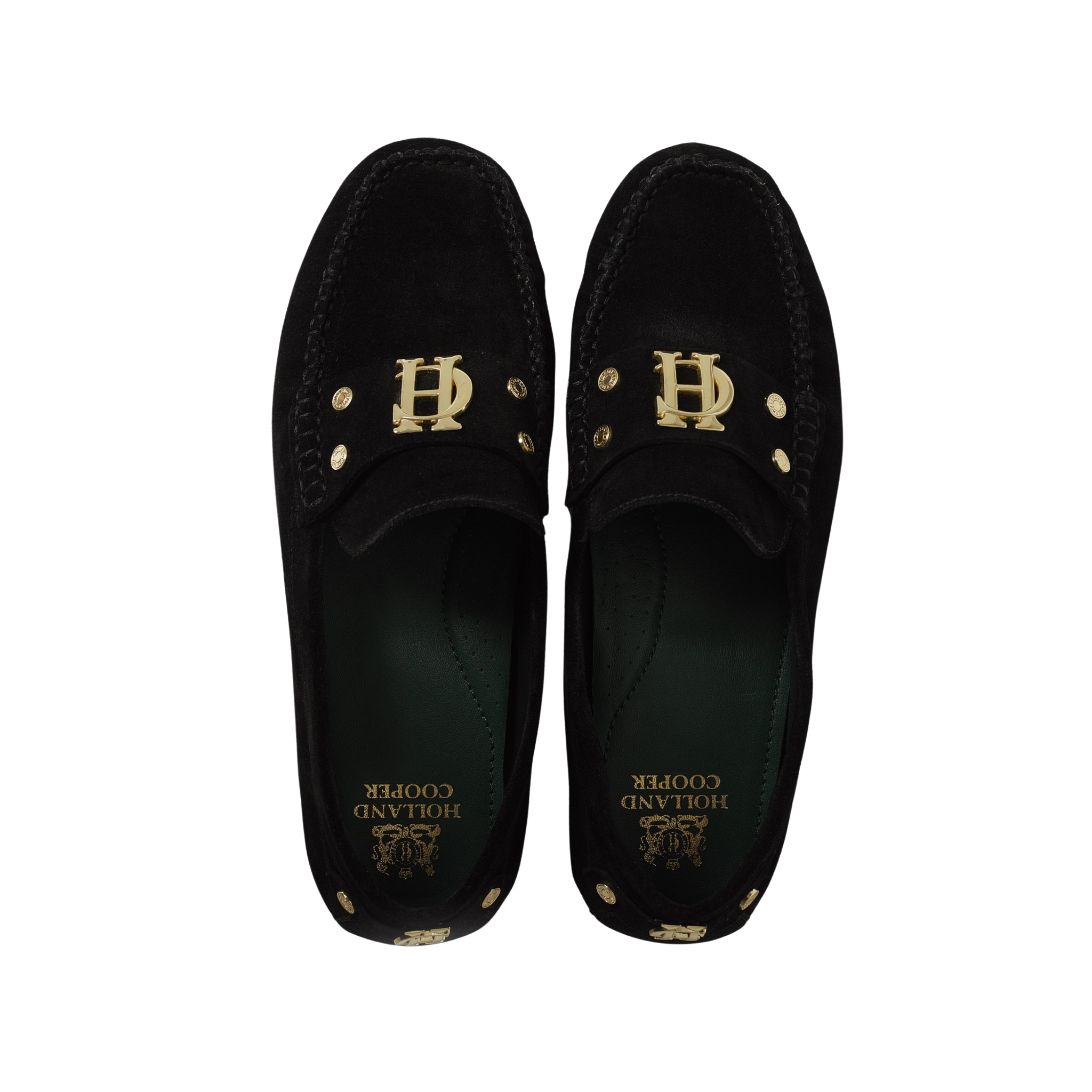 The Driving Loafer Black Suede