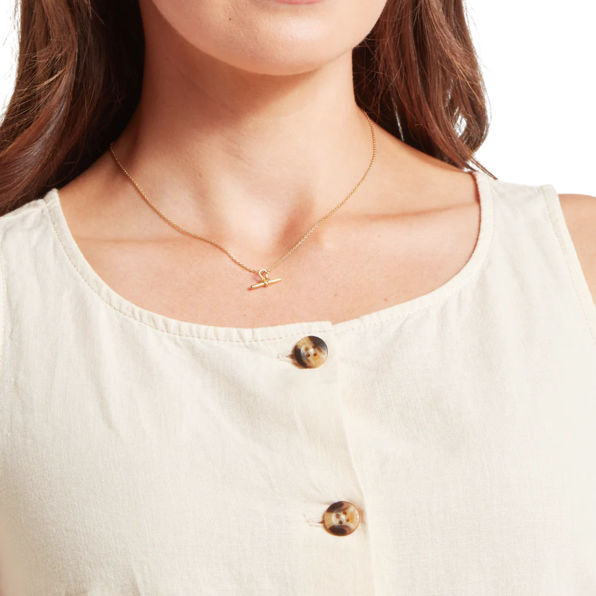 Elsworth Linen Top Oat