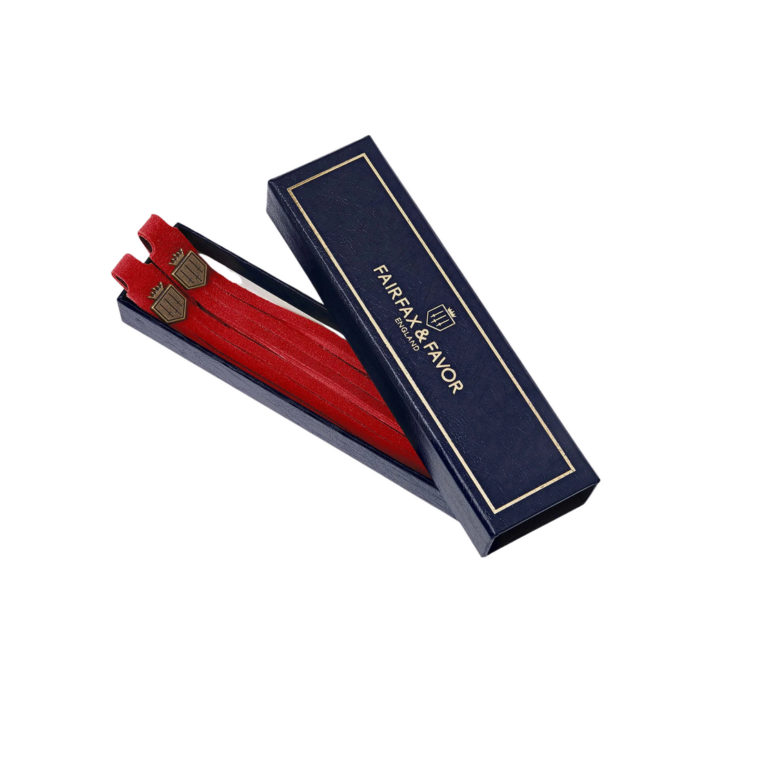 Fairfax & Favor Boot Tassels Red