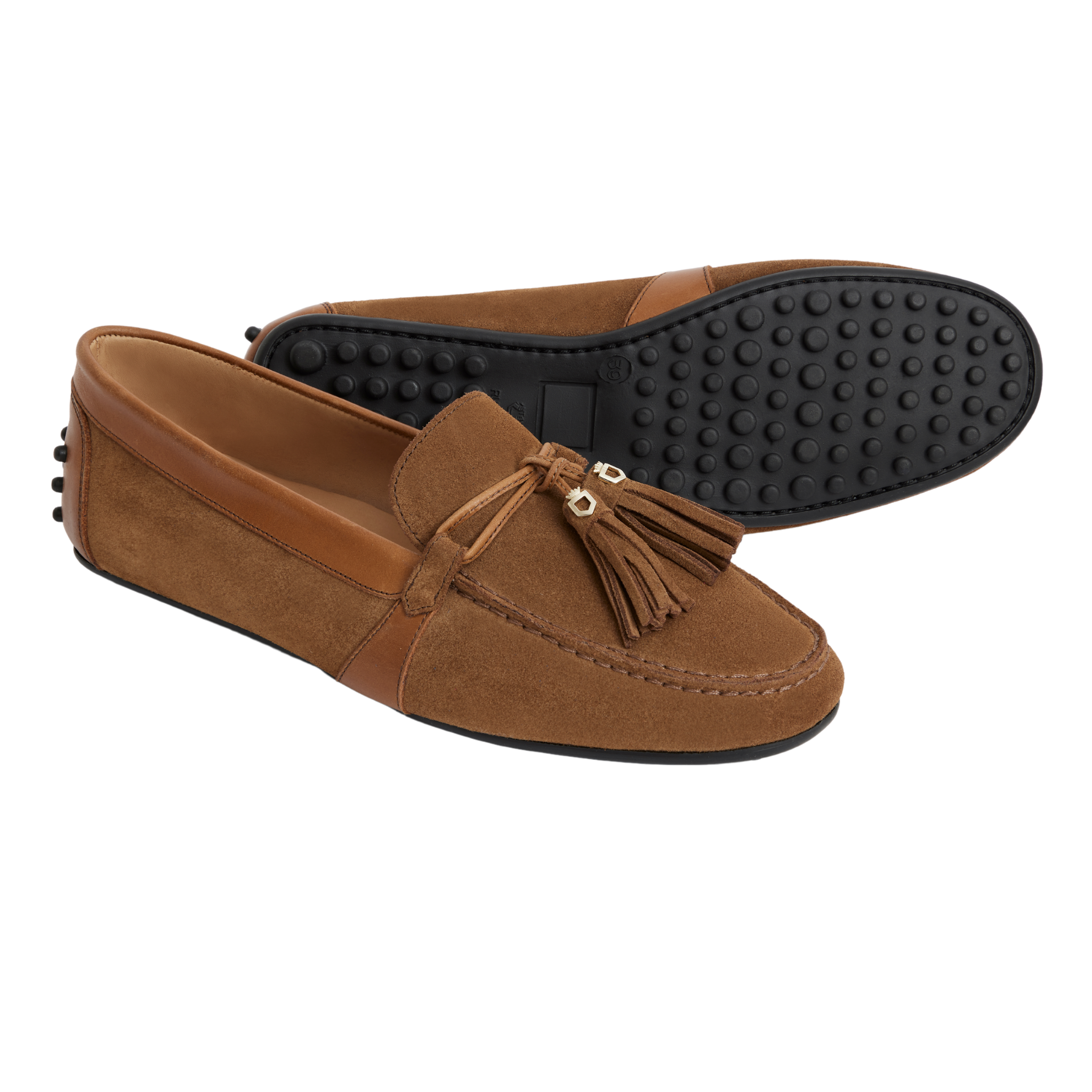 Rutland Driver Tan Suede