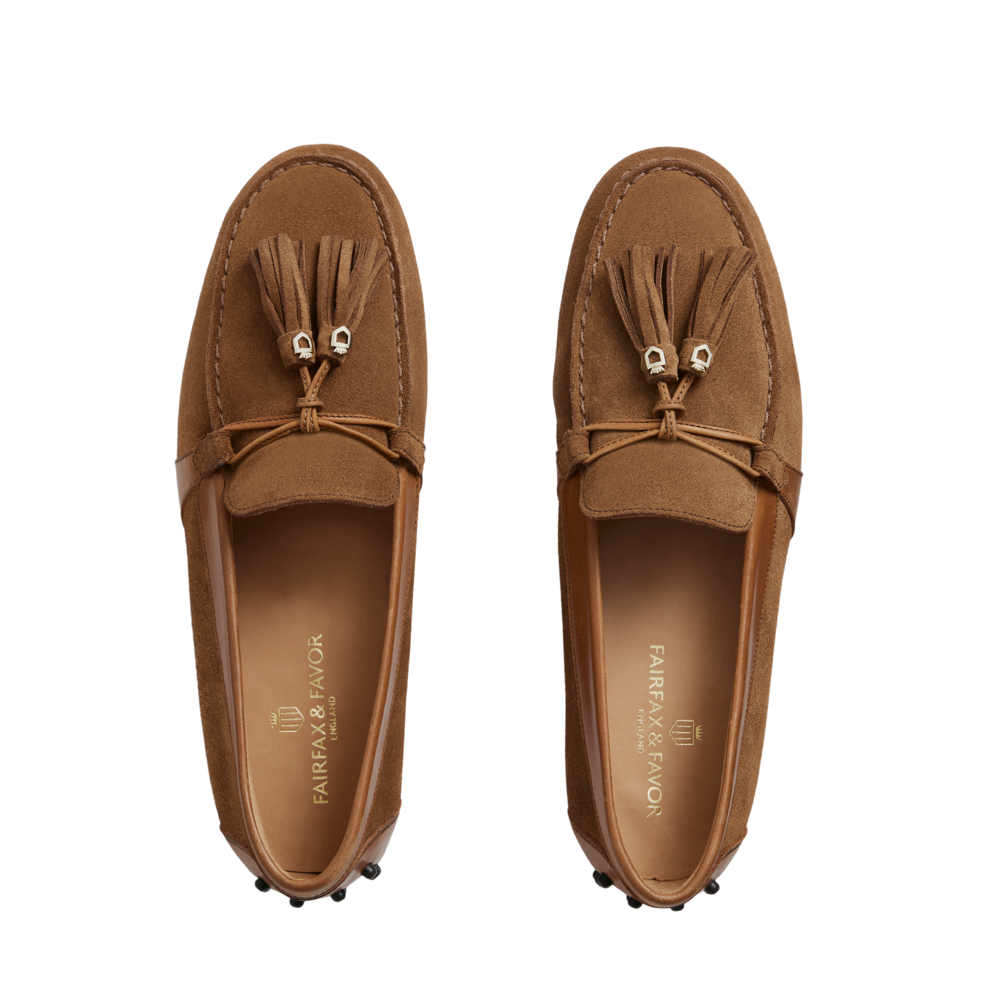 Rutland Driver Tan Suede