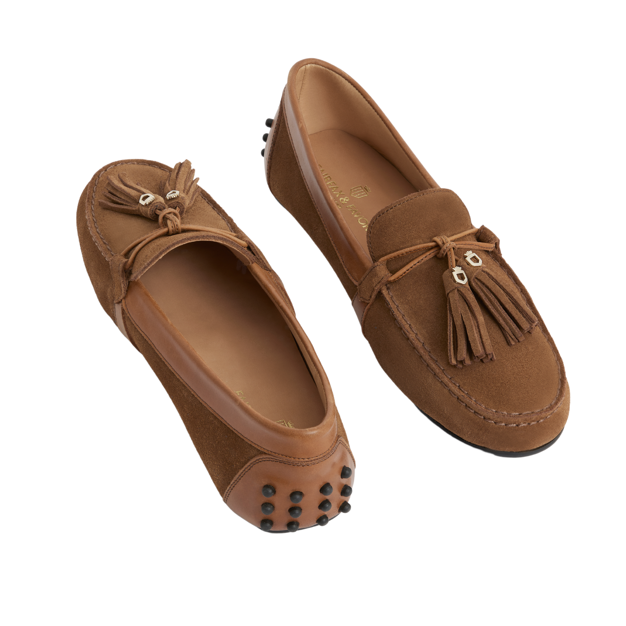 Rutland Driver Tan Suede