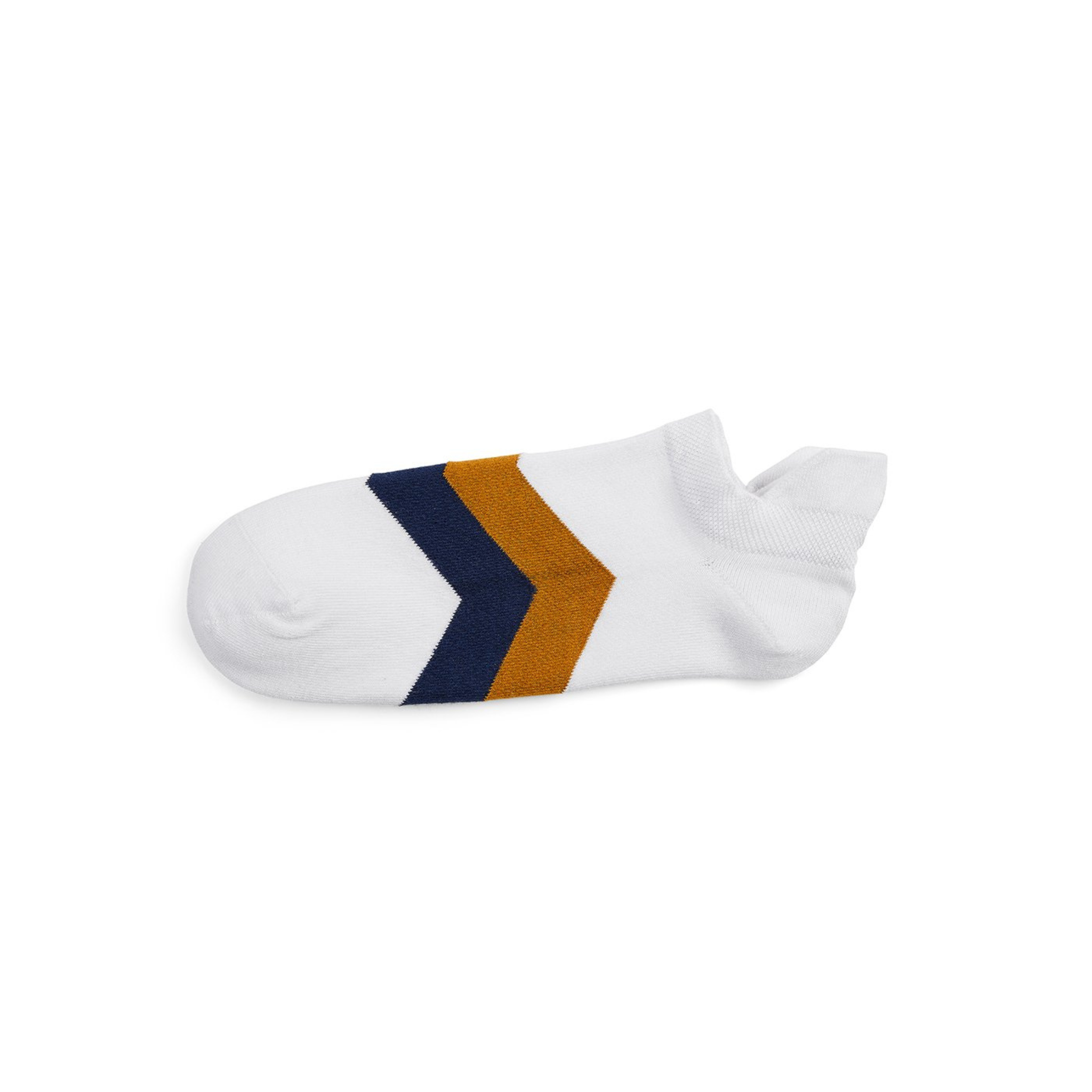 The Signature Trainer Socks Tan/ Navy