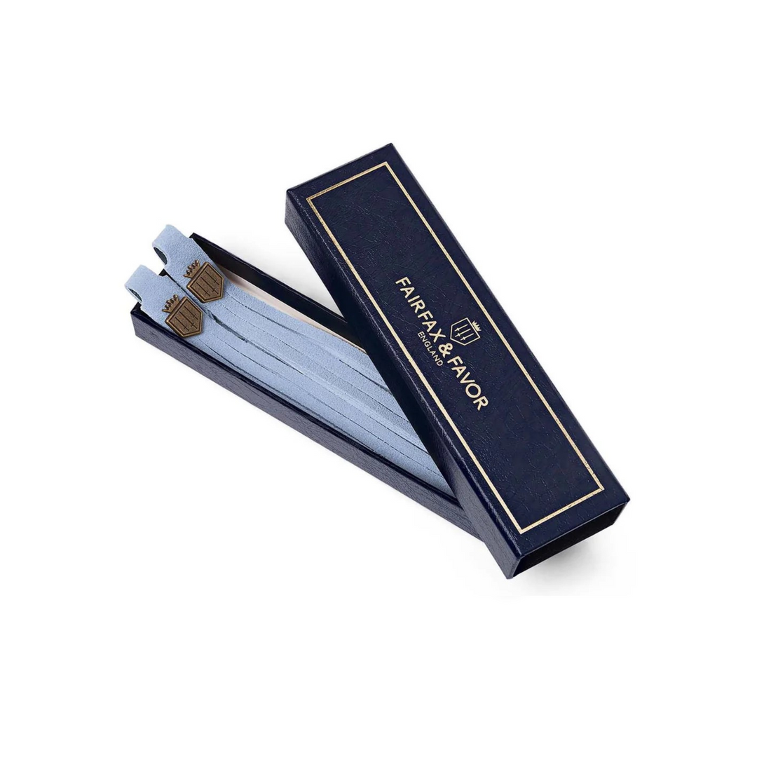 Fairfax & Favor Boot Tassels Baby Blue