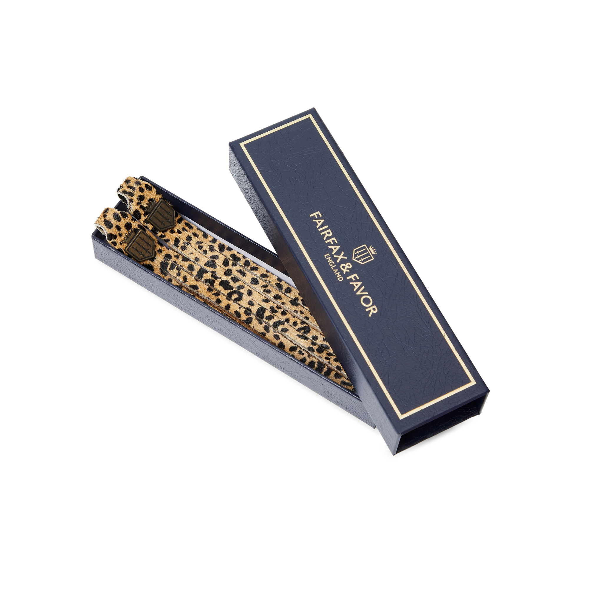 Fairfax & Favor Boot Tassels Cheetah