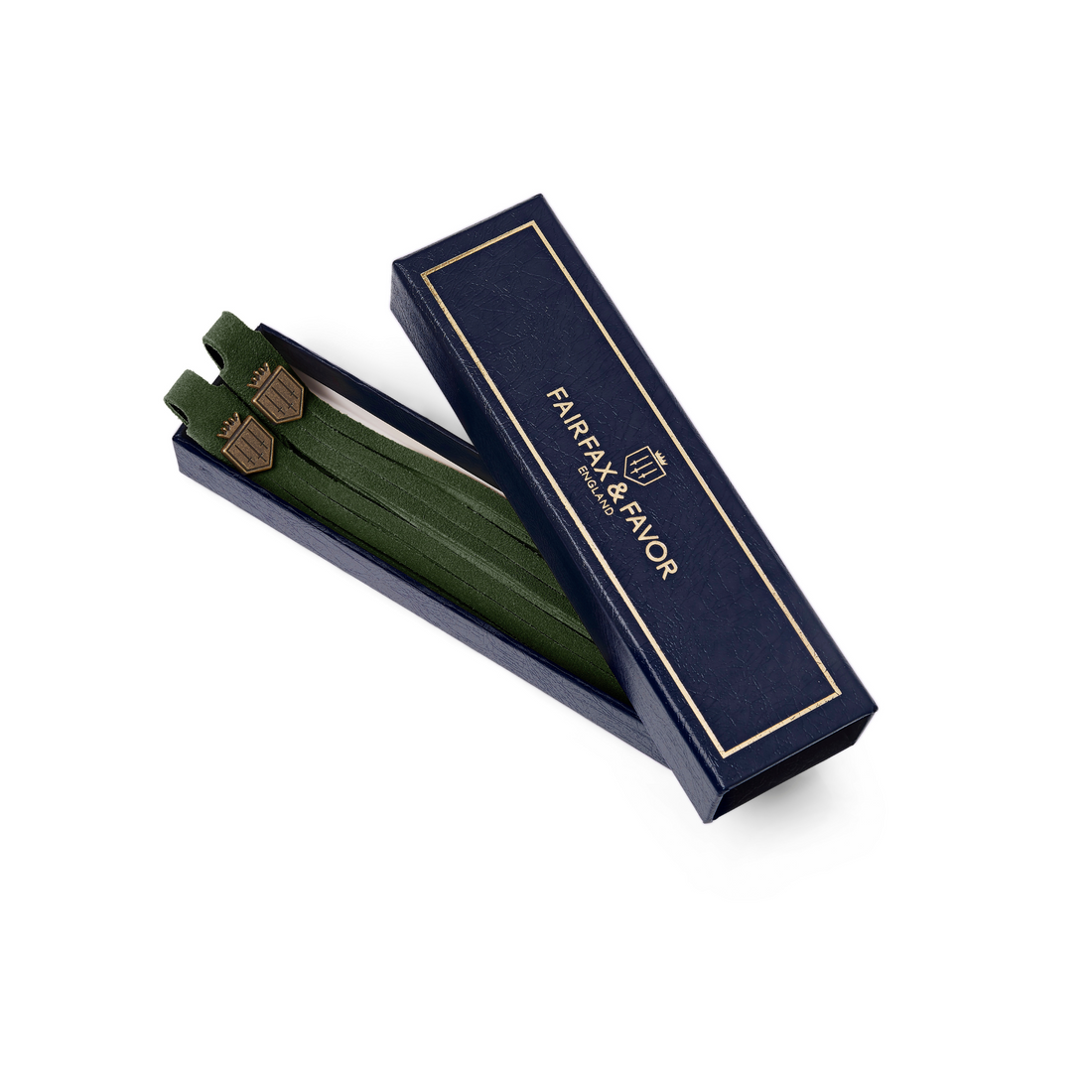 Fairfax & Favor Boot Tassels Forest Green