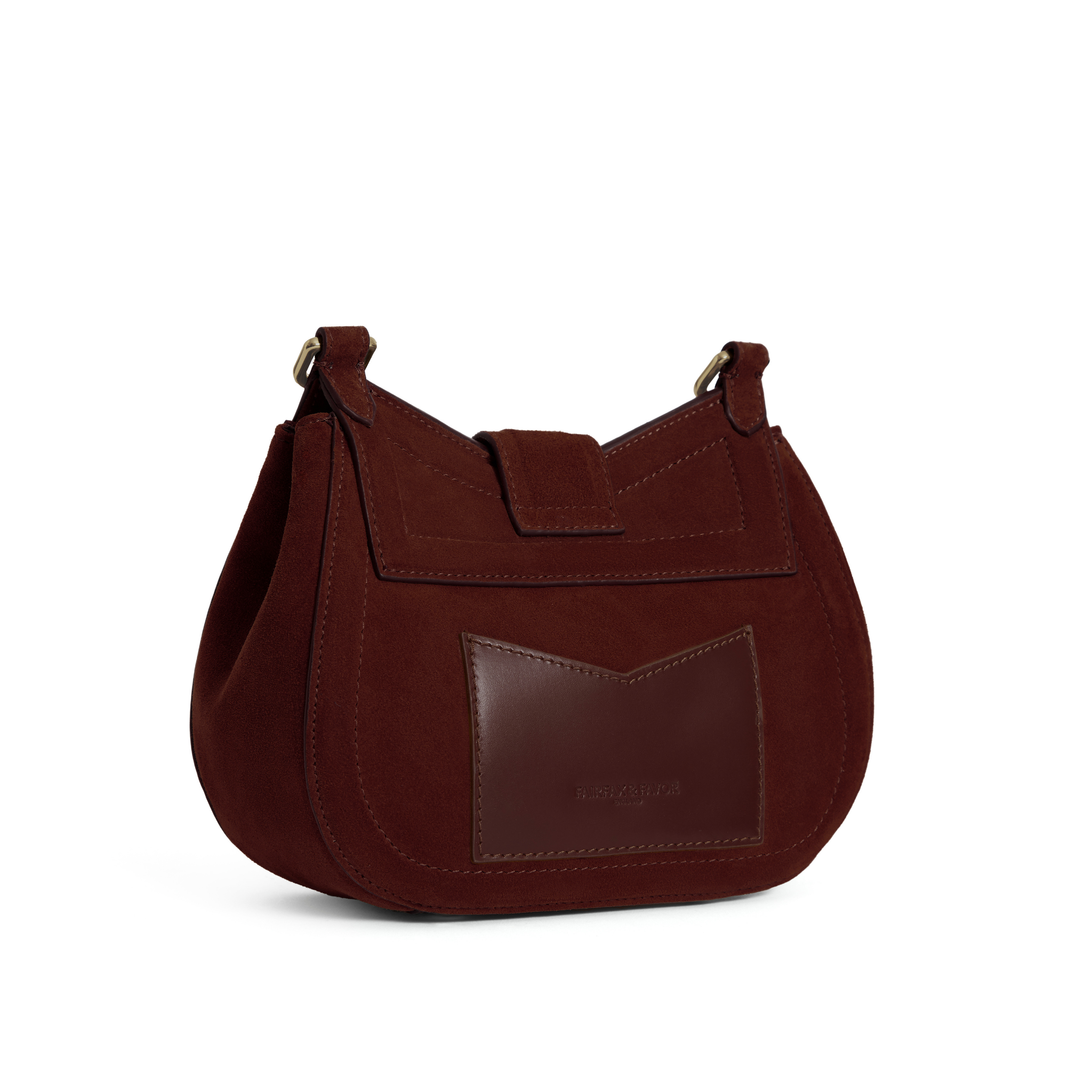 Langham Messenger Bag Port Suede