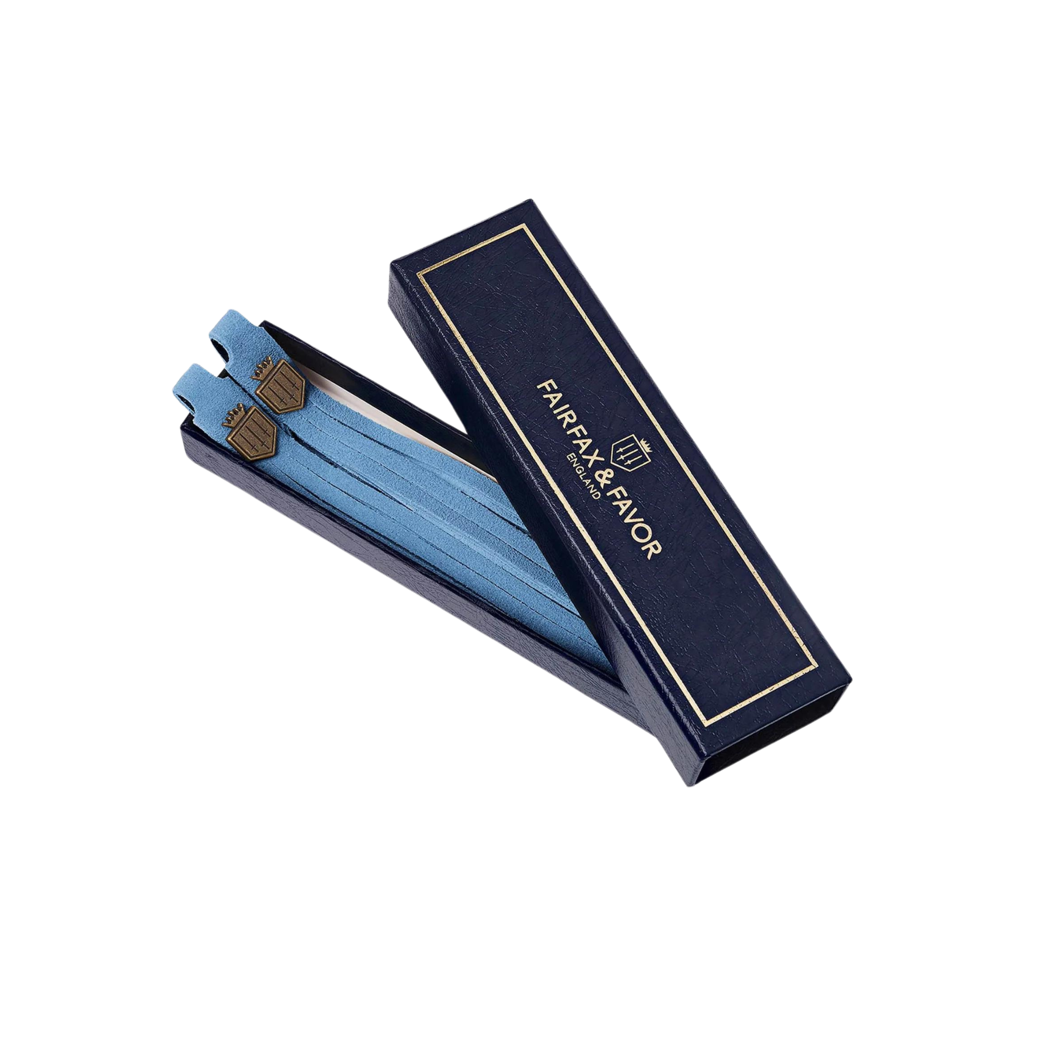 Fairfax & Favor Boot Tassels Cobalt Blue