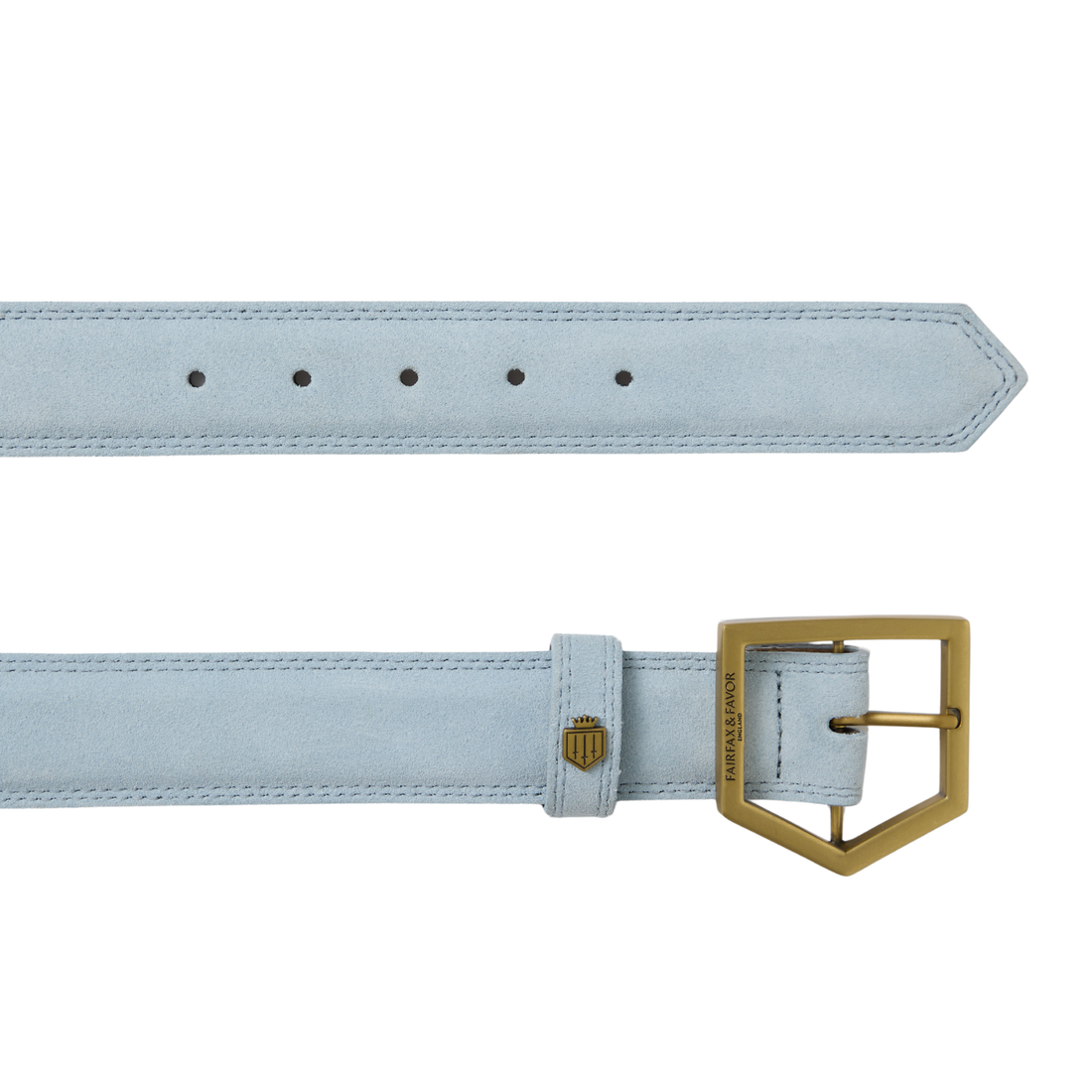 Felbrigg Belt Sky Blue Suede