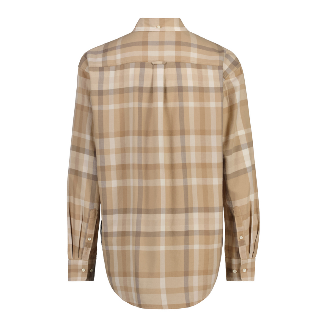 Relaxed Fit Checked Flannel Shirt