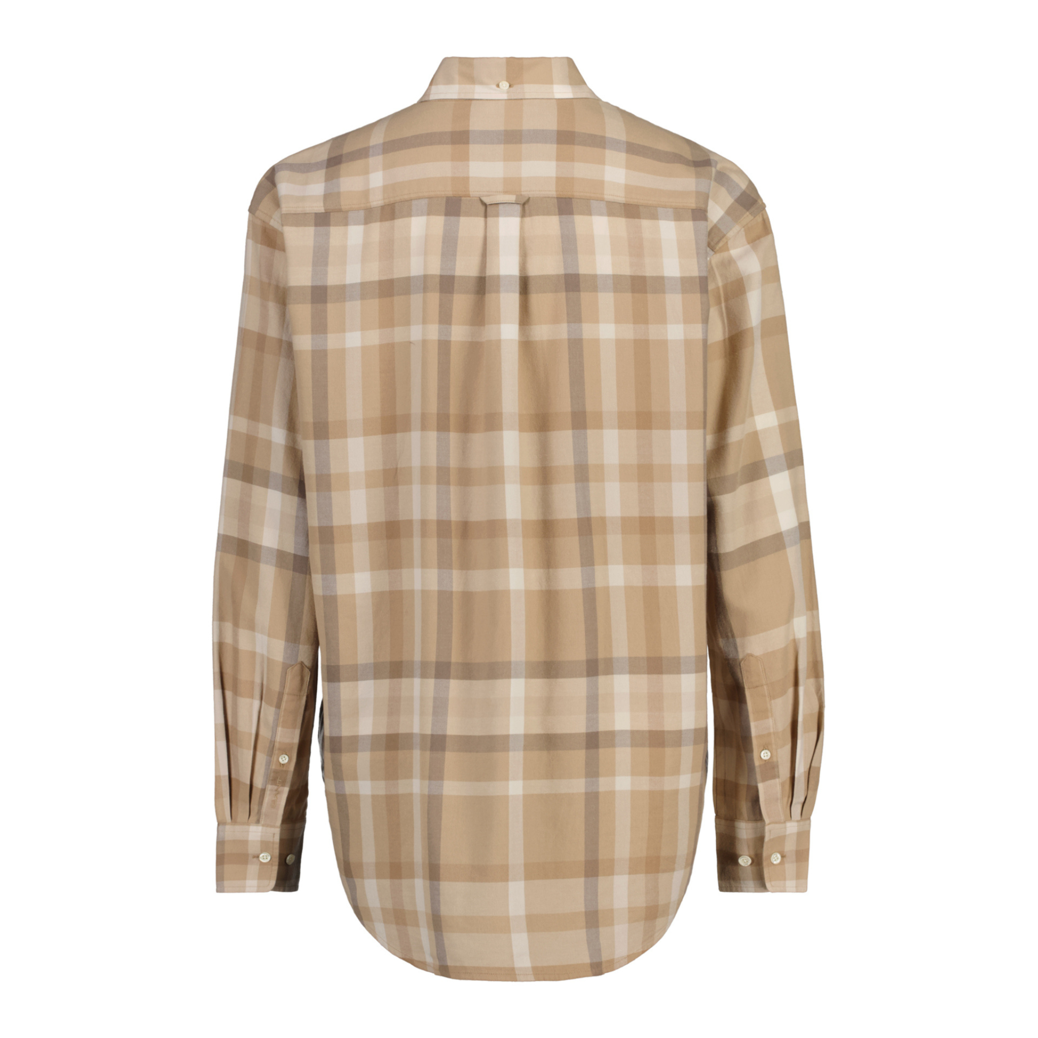 Relaxed Fit Checked Flannel Shirt